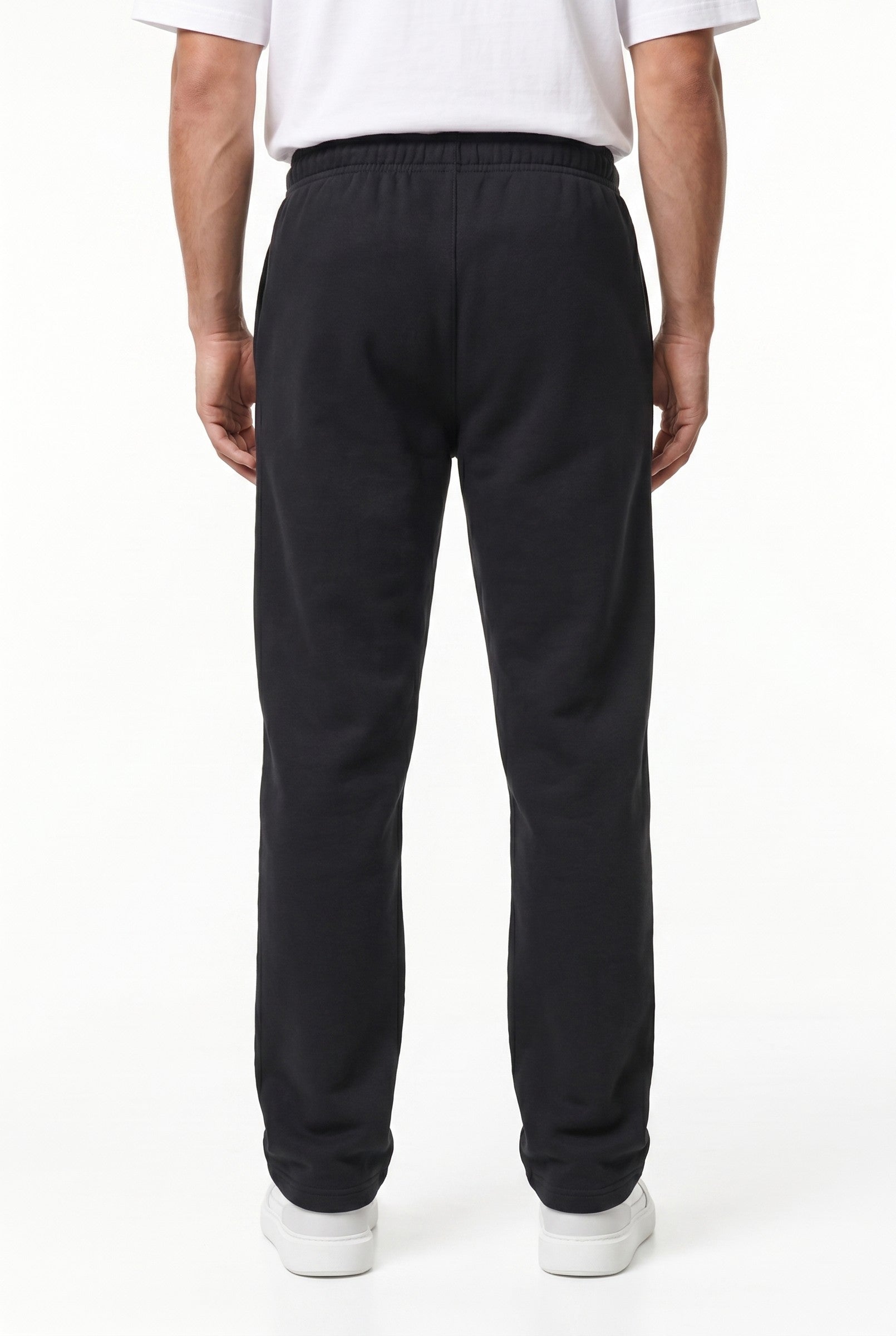 Men's Relaxed Fit Open Hem Joggers | Blackstone London