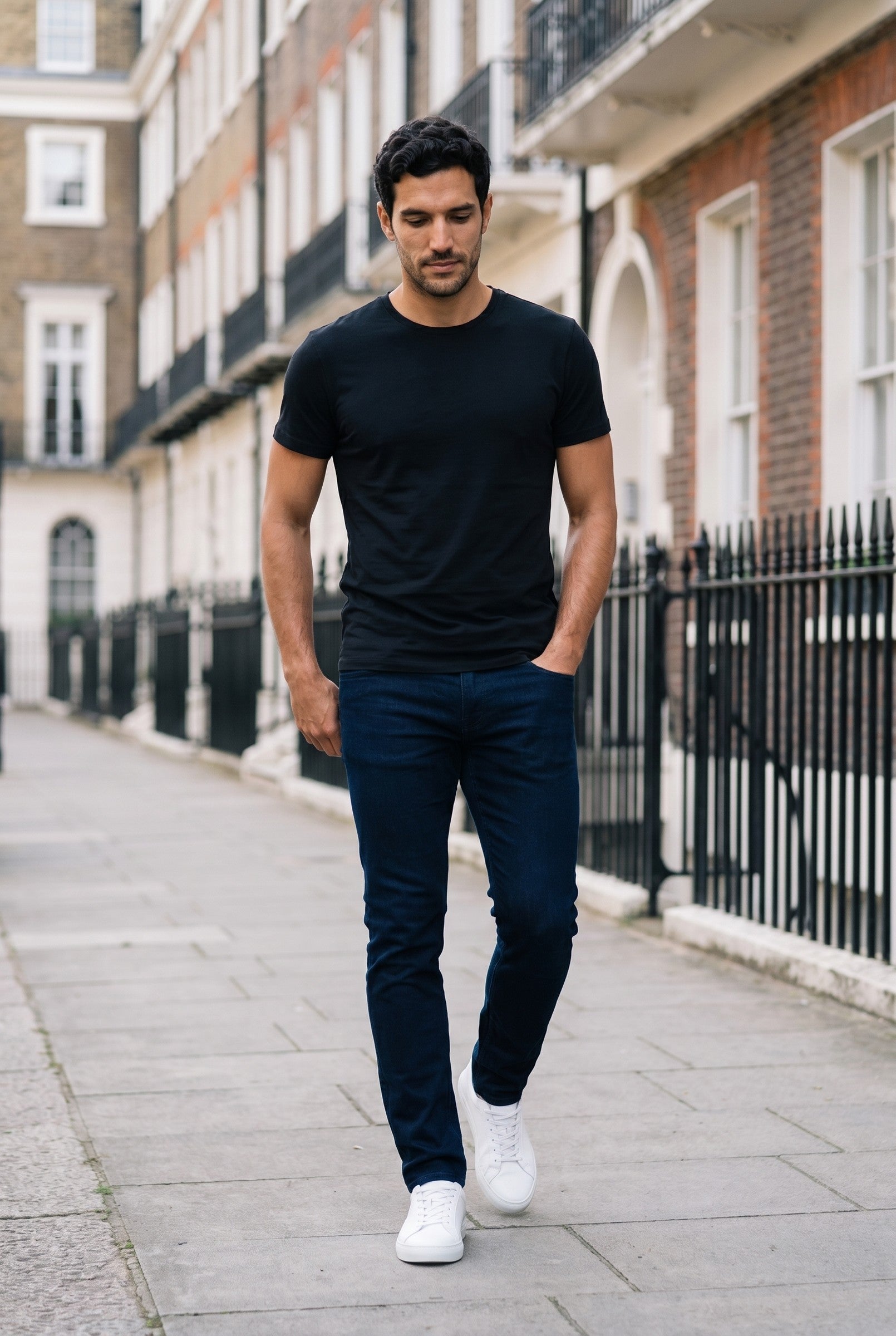 Men's Crew Lounge T-Shirt | Blackstone London