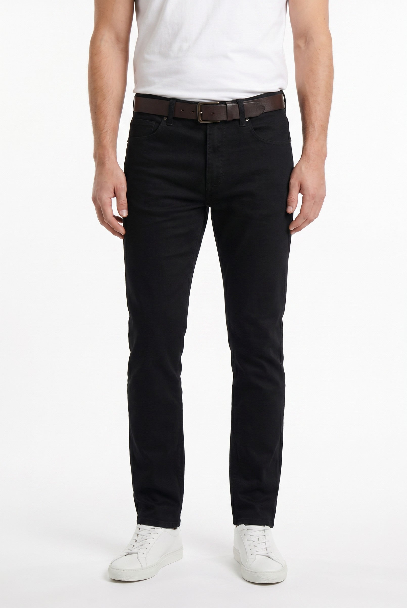 Men's Slim Tapered Stretch Denim Jeans | Blackstone London