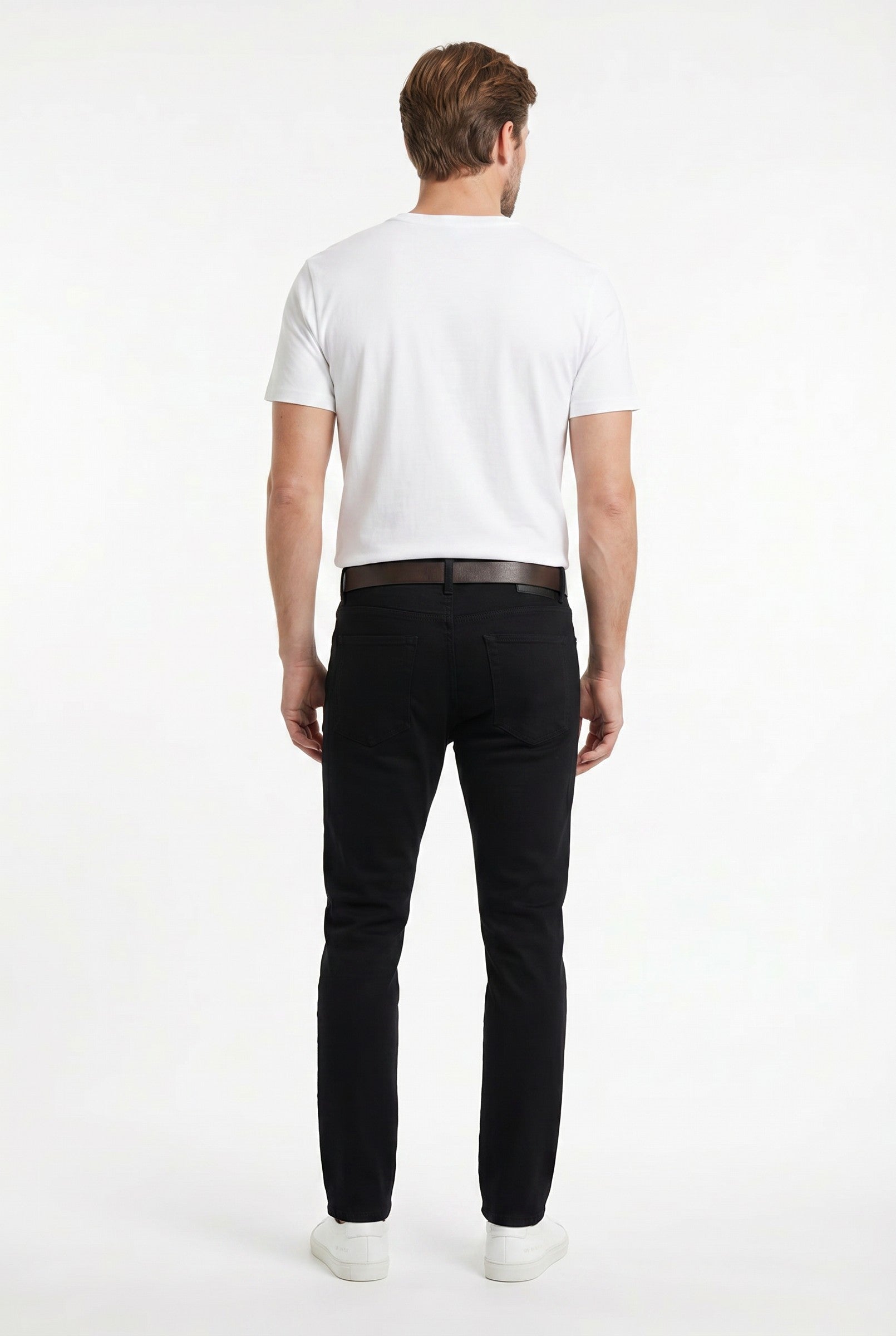 Men's Slim Tapered Stretch Denim Jeans | Blackstone London