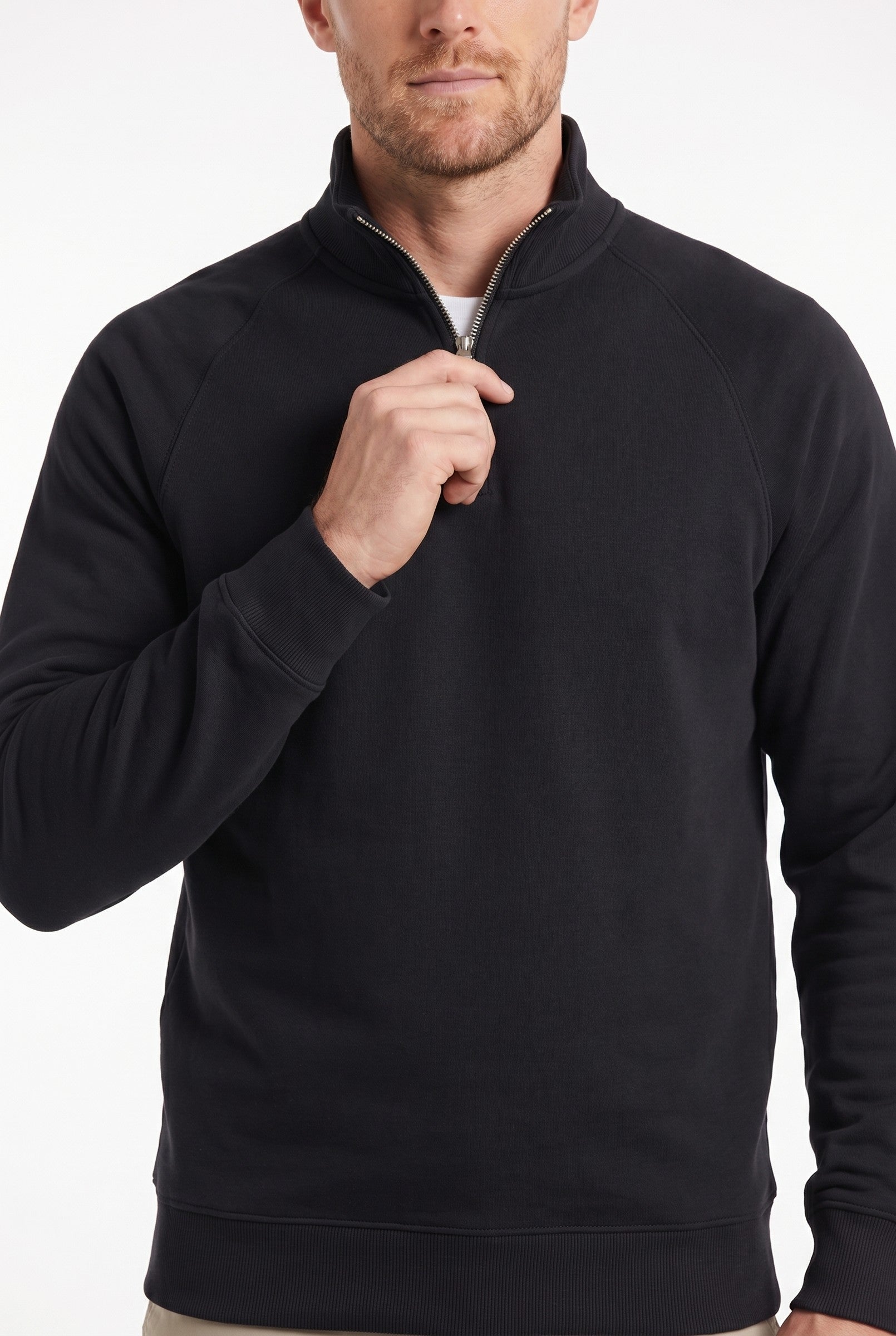 Men's Jensen Quarter-Zip Sweatshirt | Blackstone London