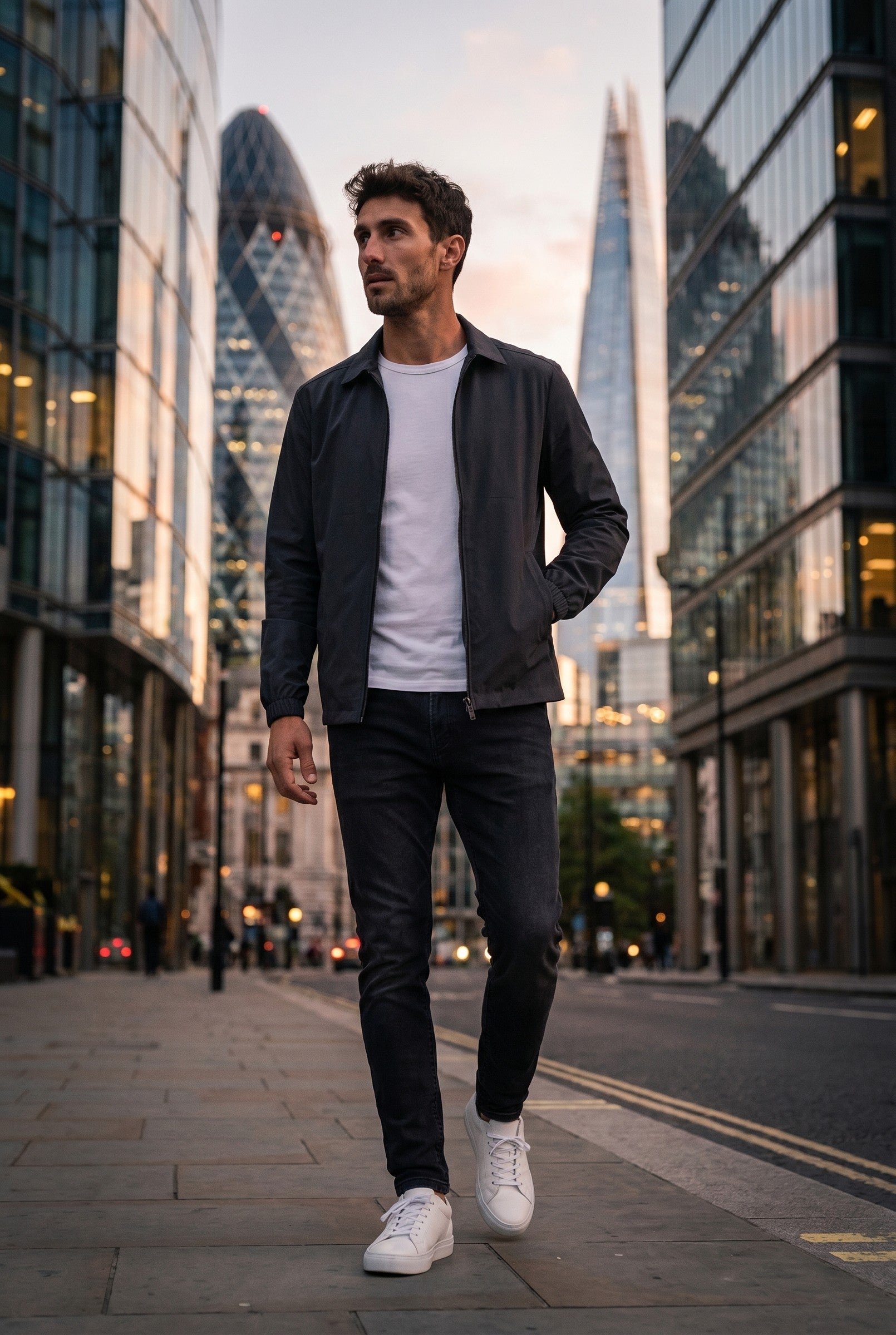 Men's Smart Utility Overshirt | Blackstone London