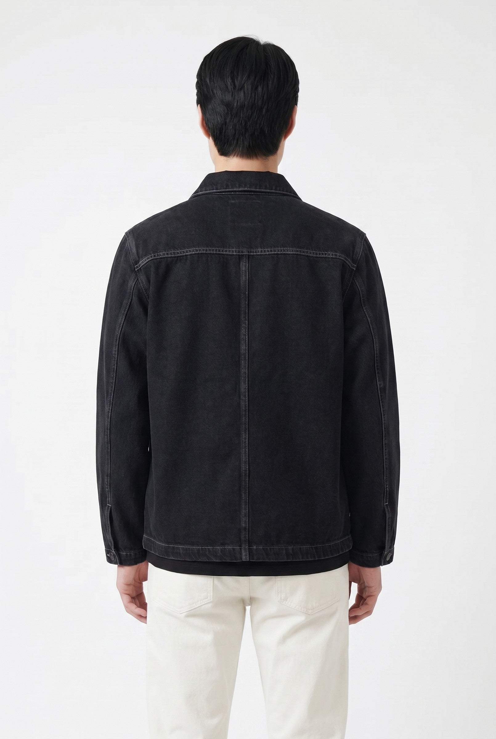 Men's Vintage Wash Chore Jacket | Blackstone London