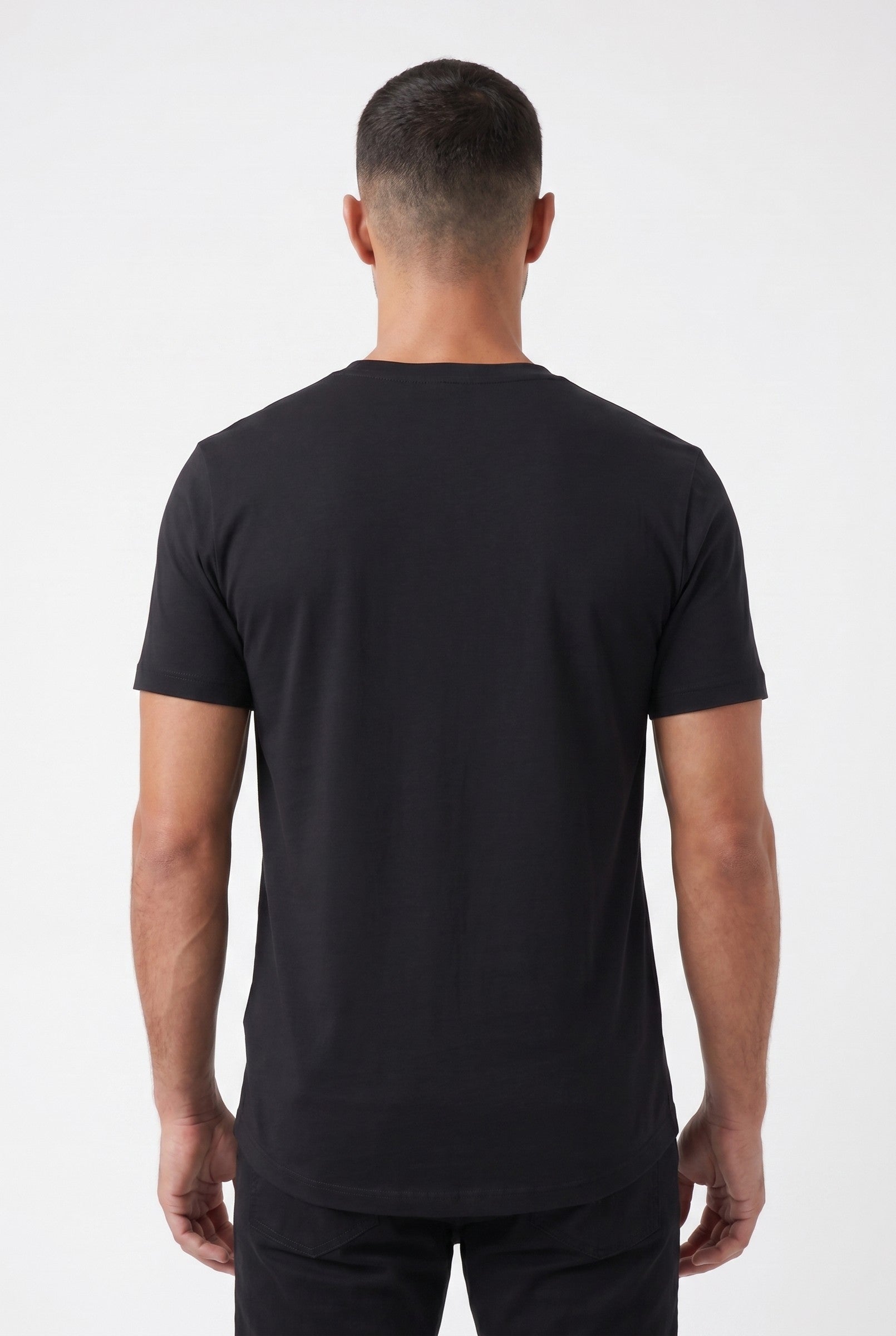 Men's Essential Slim Fit Cotton Stretch T-Shirt | Blackstone London