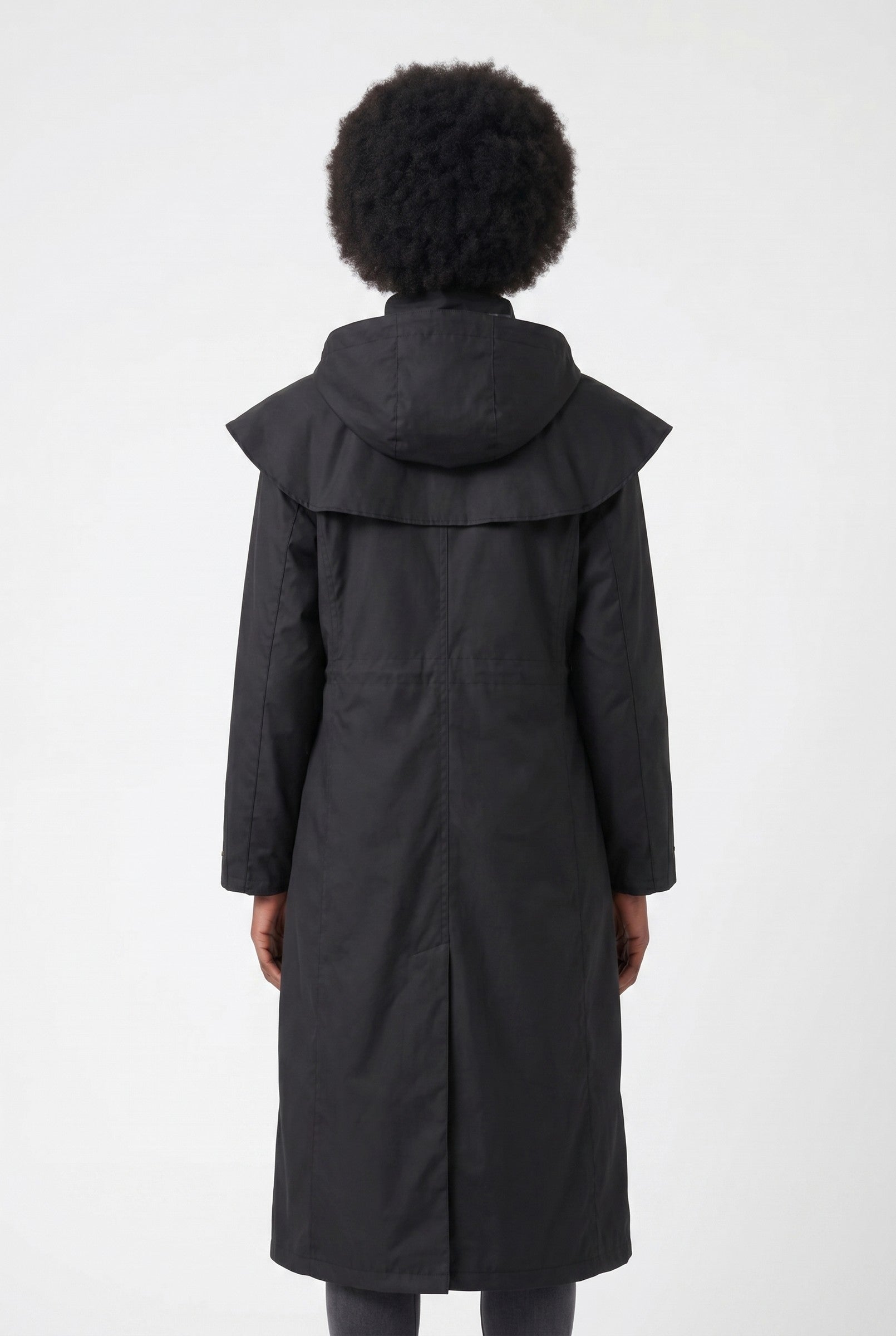 Women's Long Waterproof Raincoat | Blackstone London