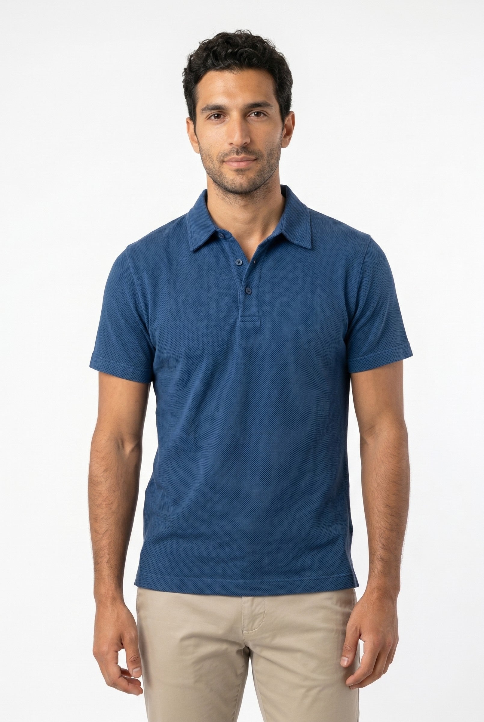 Men's Cotton Riviera Polo Shirt | Blackstone London