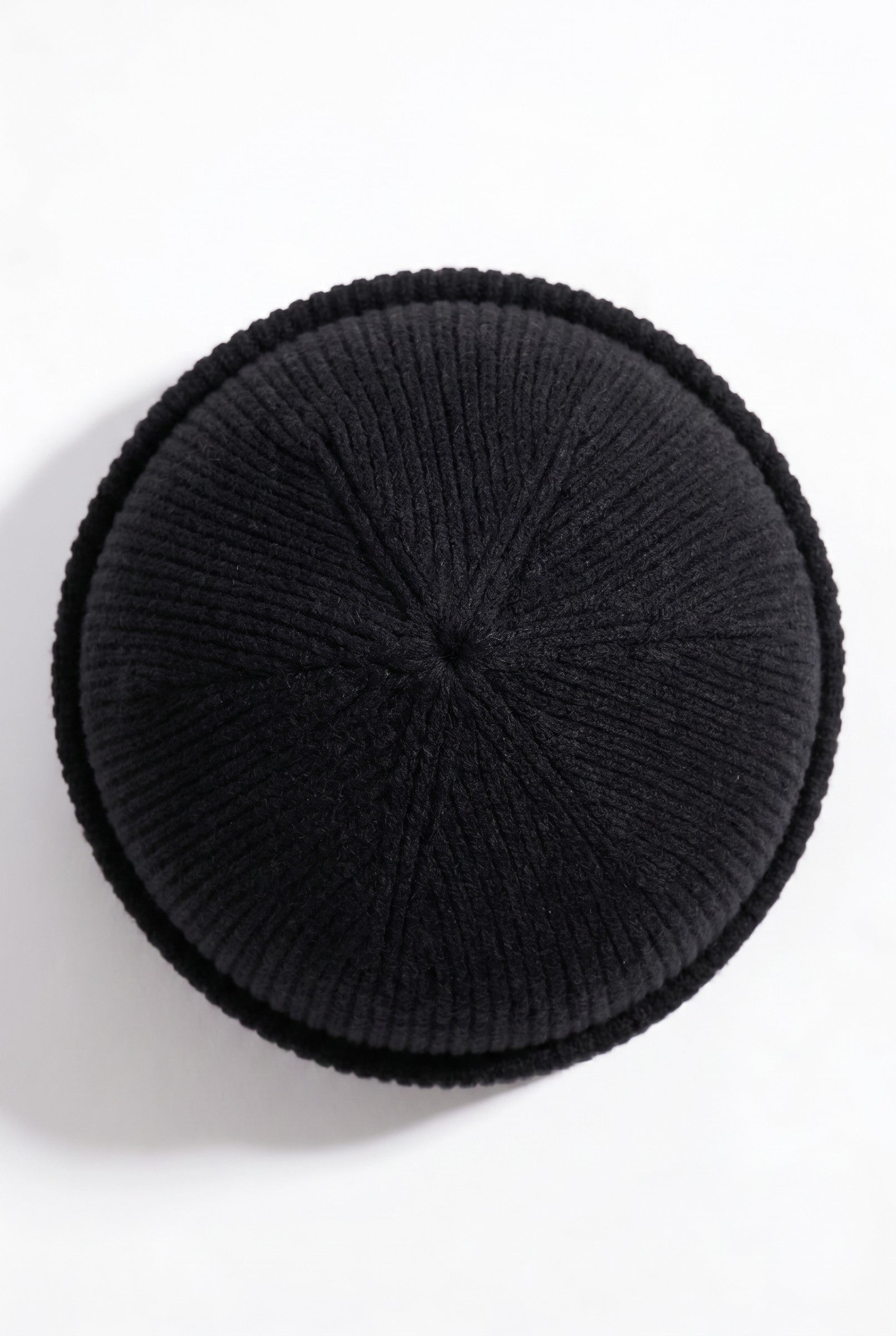 Men's Ribbed Knit Beanie Hat | Blackstone London