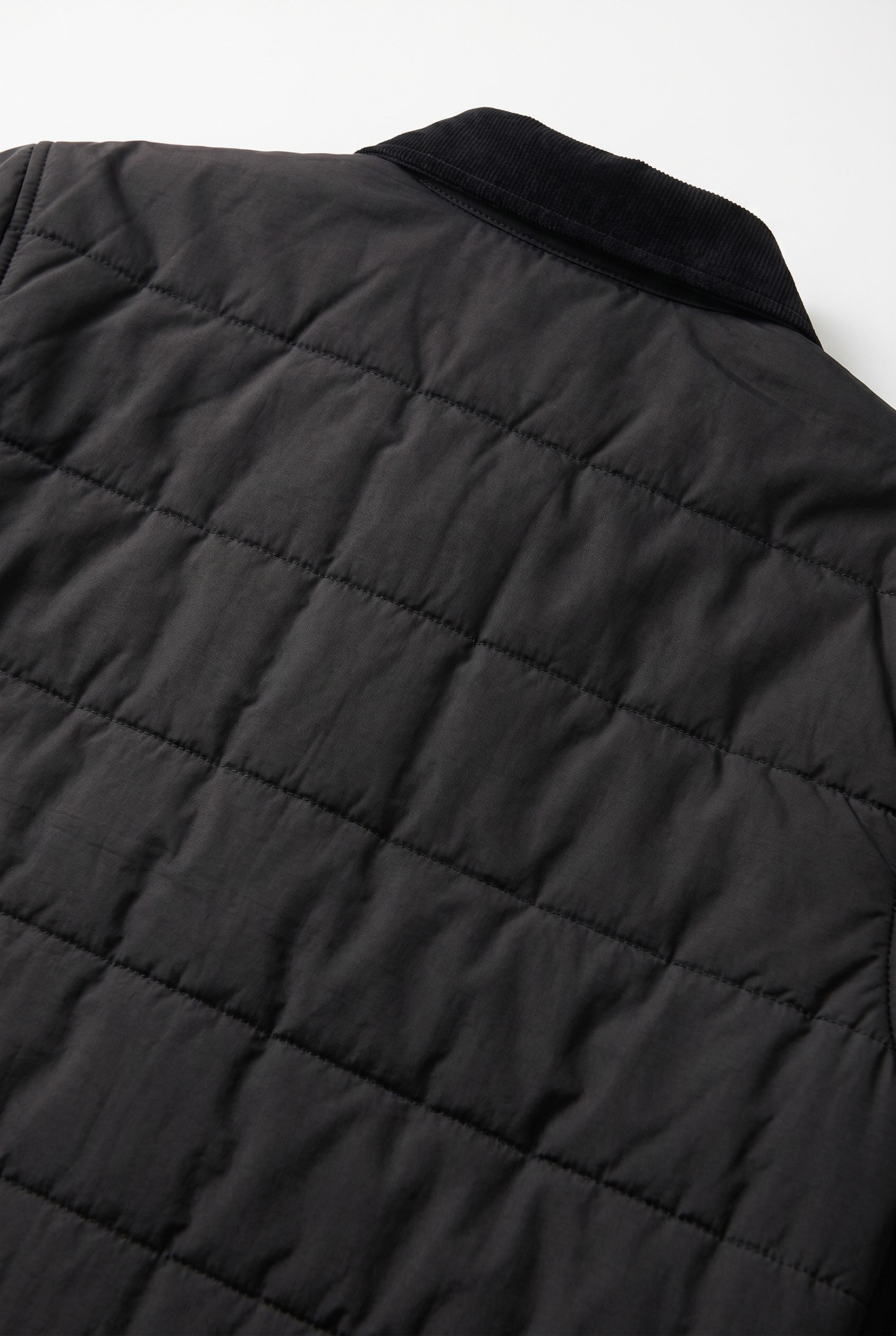 Men's Black Quilted Shacket | Blackstone London