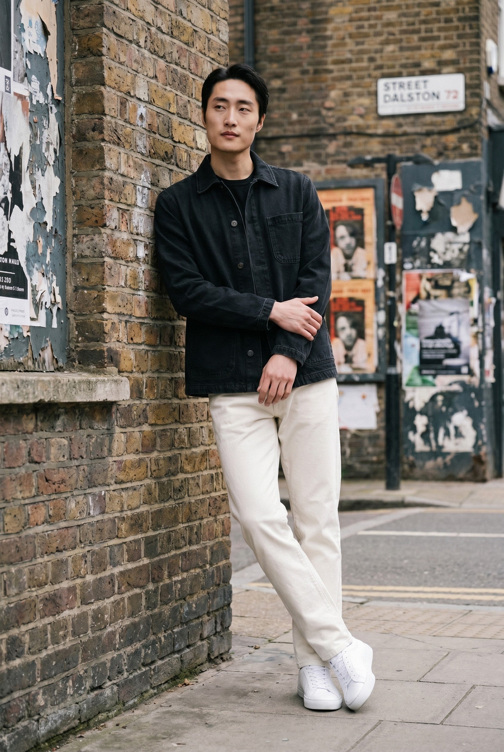 Men's Vintage Wash Chore Jacket | Blackstone London
