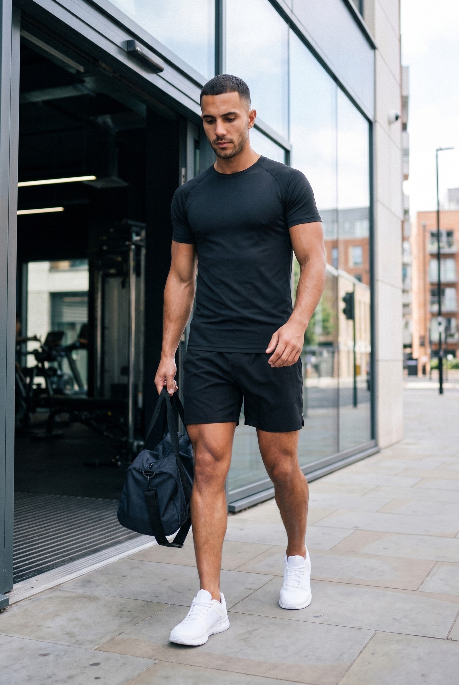 Men's Hybrid Assault Athletic T-Shirt | Blackstone London