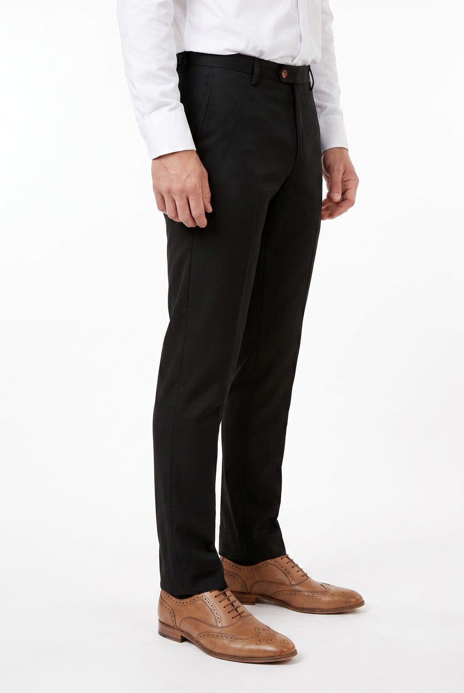 Men's Slim Fit Tailored Trousers | Blackstone London