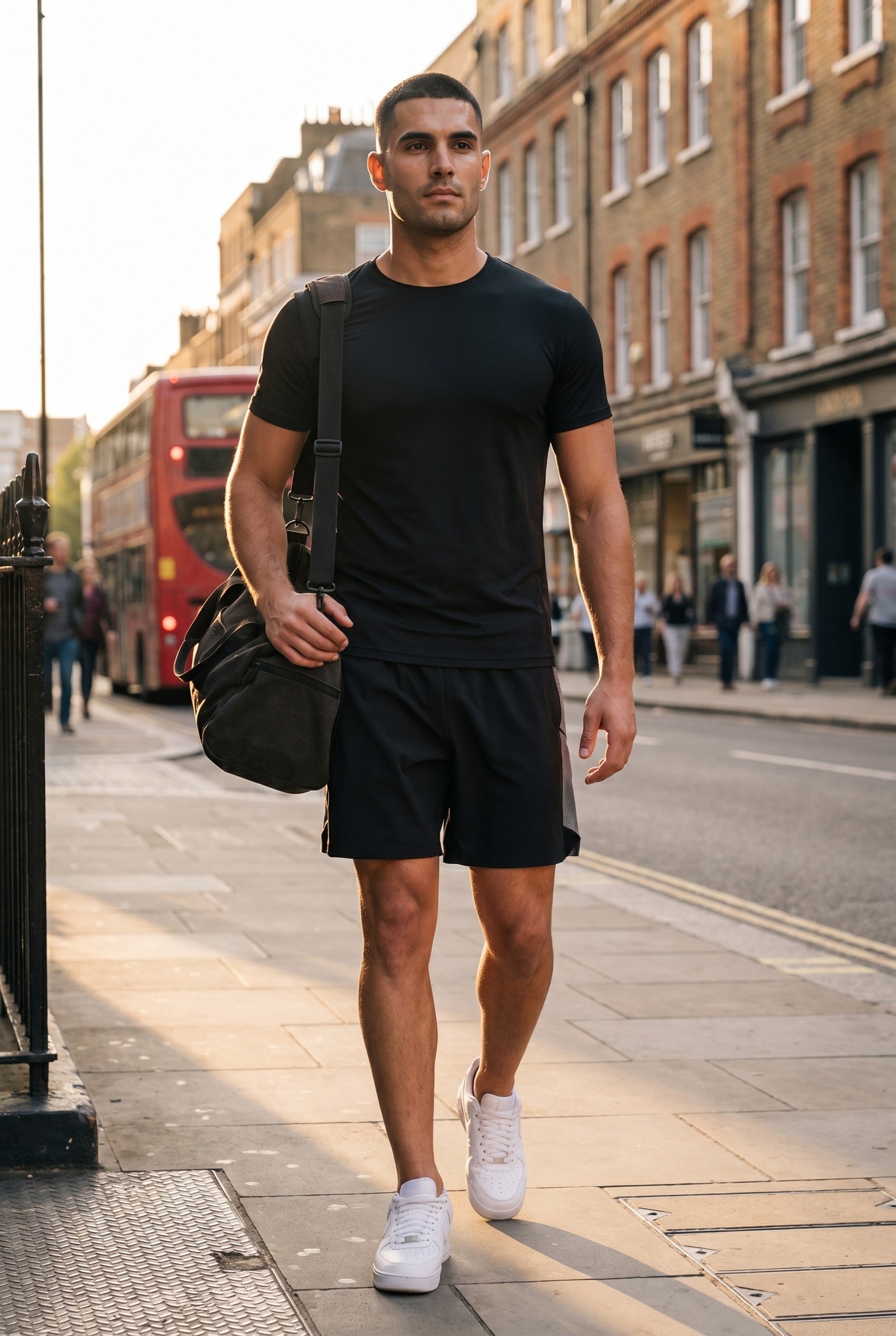 Men's Active Mesh Gym Shorts | Blackstone London