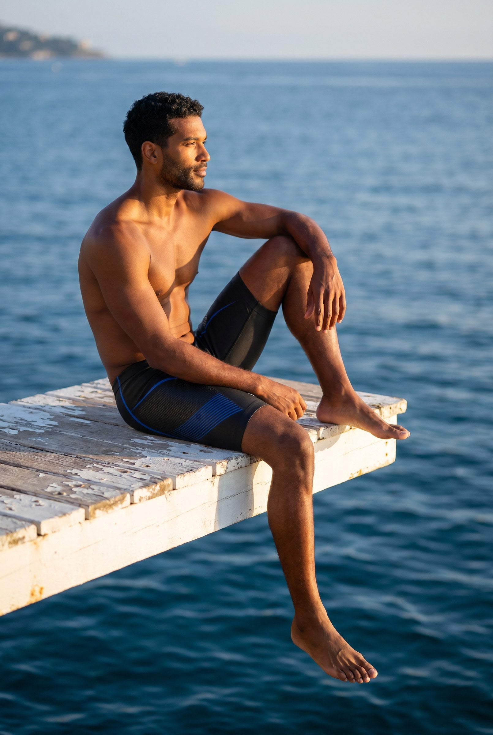 Men's Flow Buoyancy Compression Shorts | Blackstone London