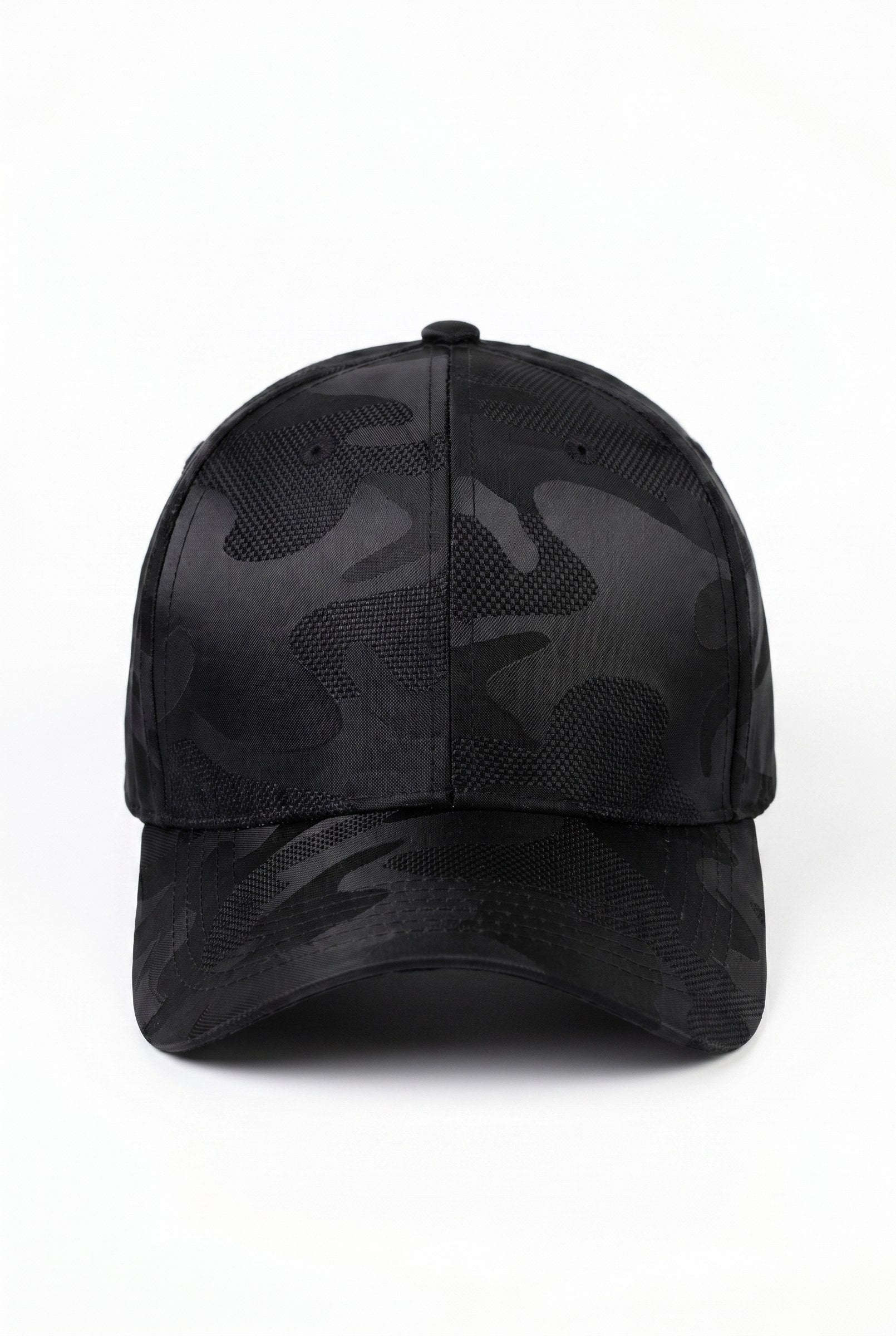 Men's Black Tonal Camo Cap | Blackstone London