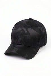 Men's Black Tonal Camo Cap | Blackstone London