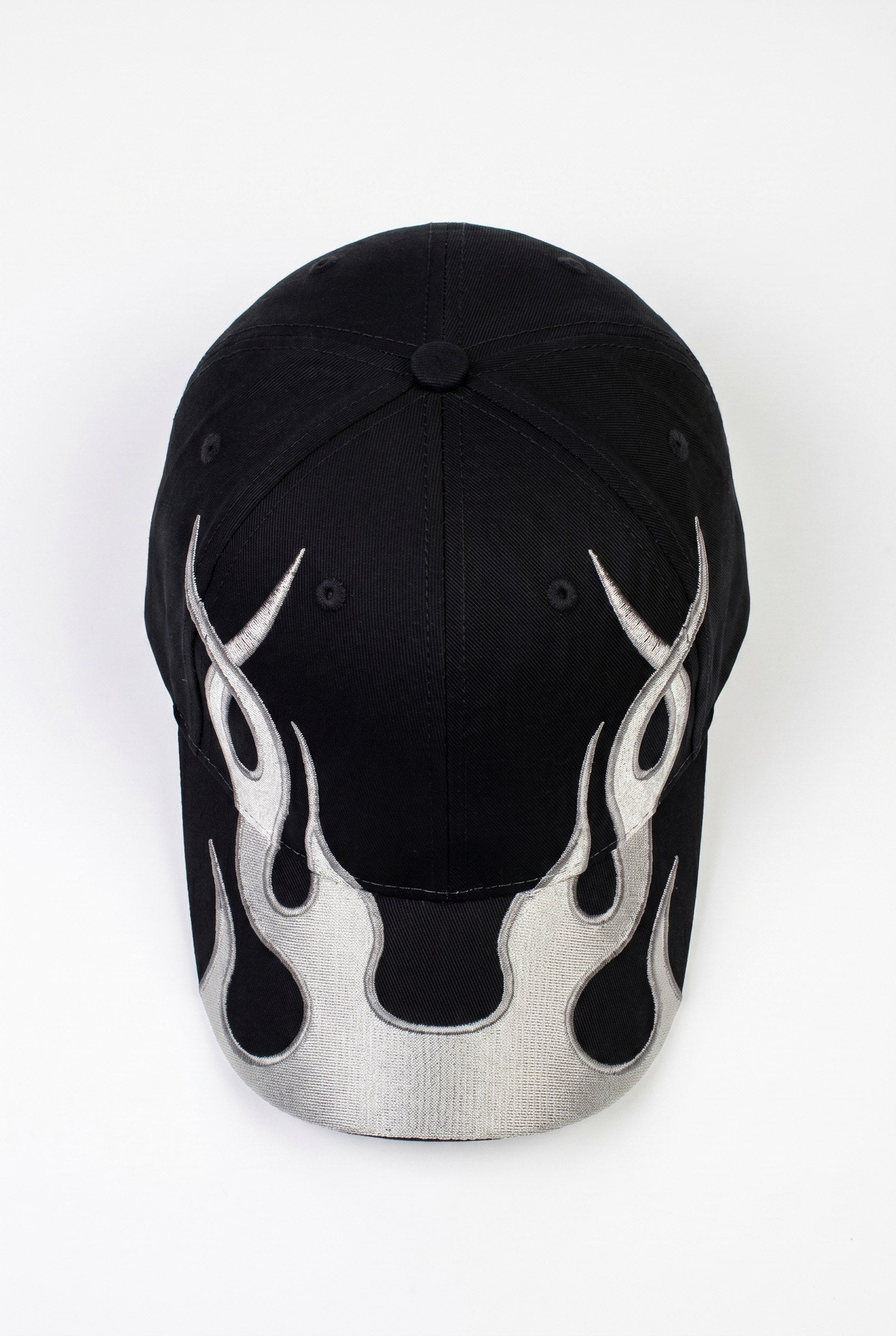 Men's Flame Embroidered Cap | Blackstone London