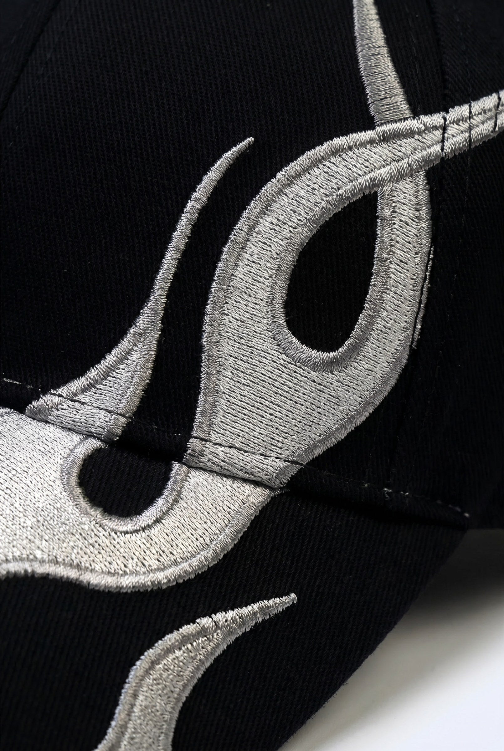 Men's Flame Embroidered Cap | Blackstone London