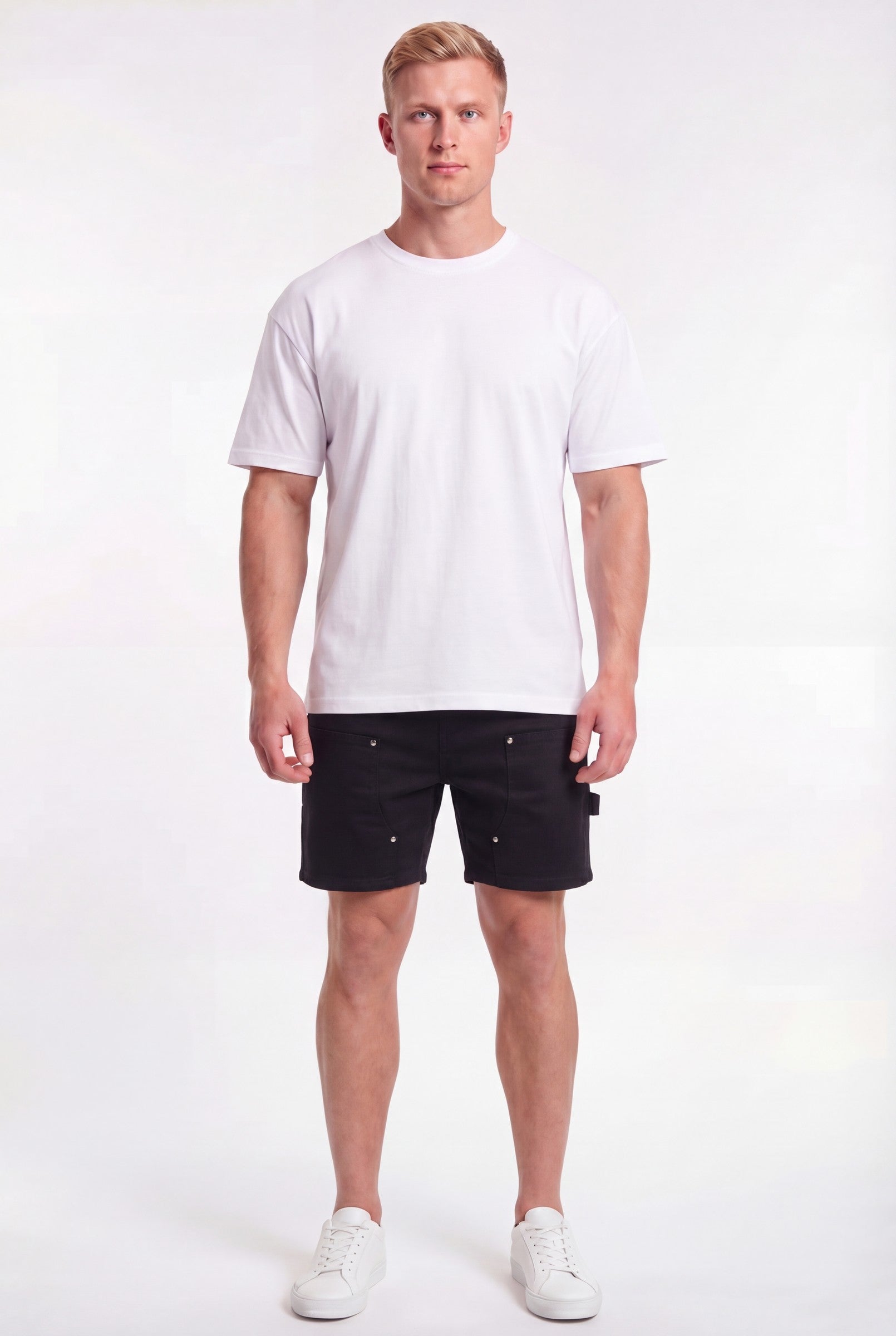 Men's Carpenter Denim Shorts | Blackstone London