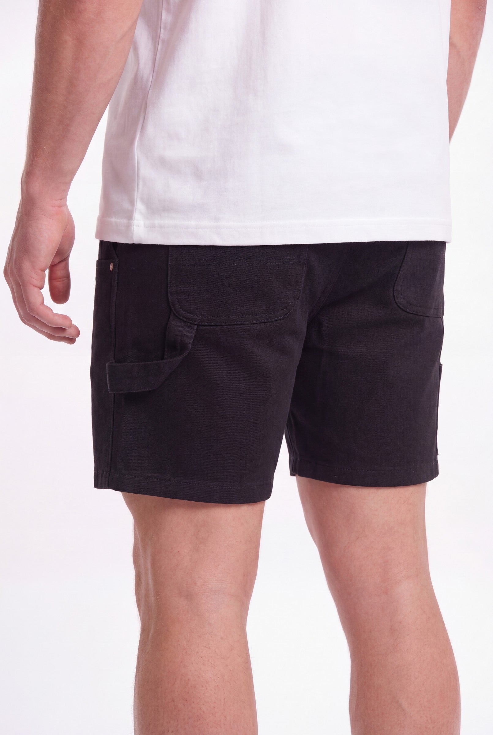 Men's Carpenter Denim Shorts | Blackstone London