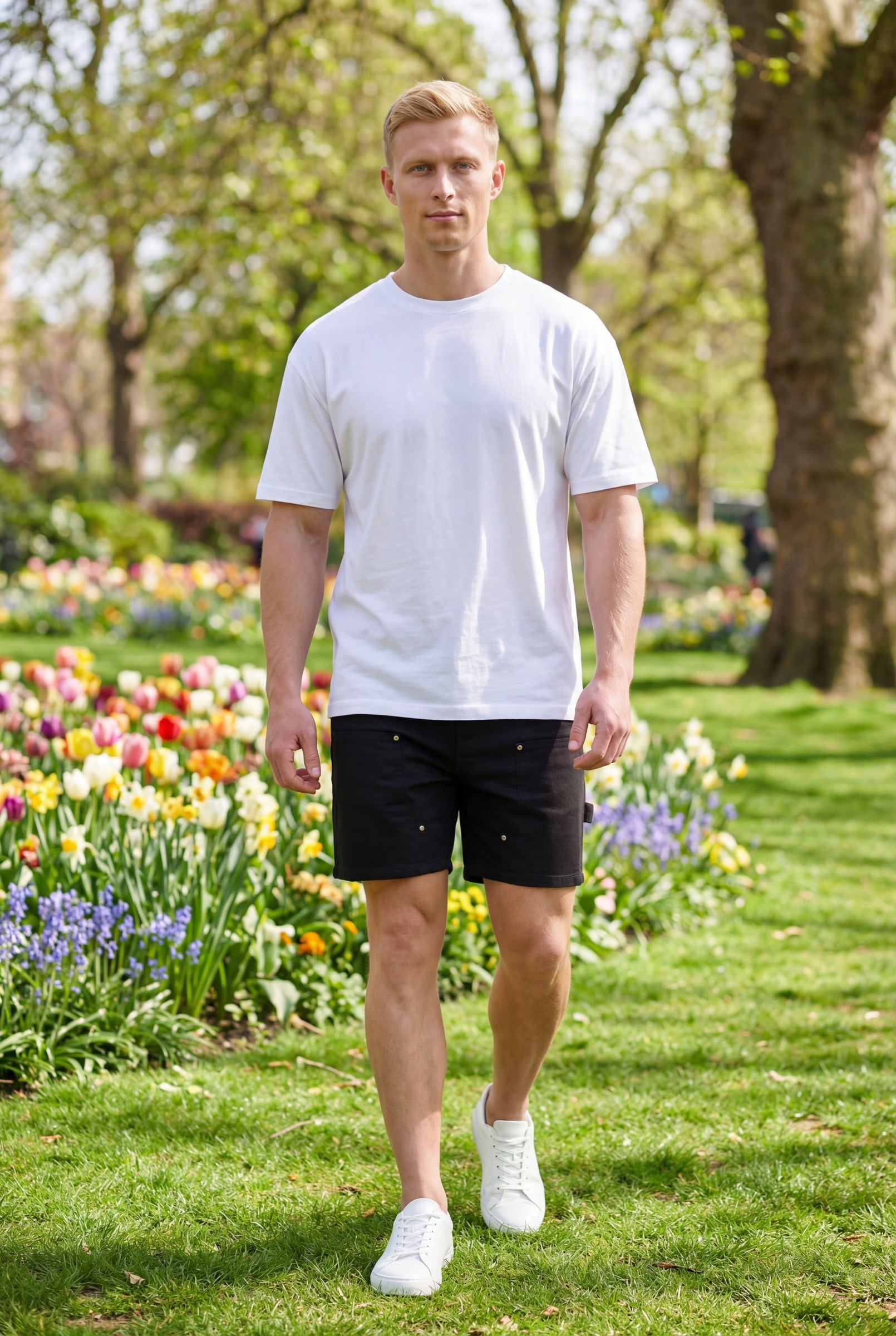 Men's Carpenter Denim Shorts | Blackstone London