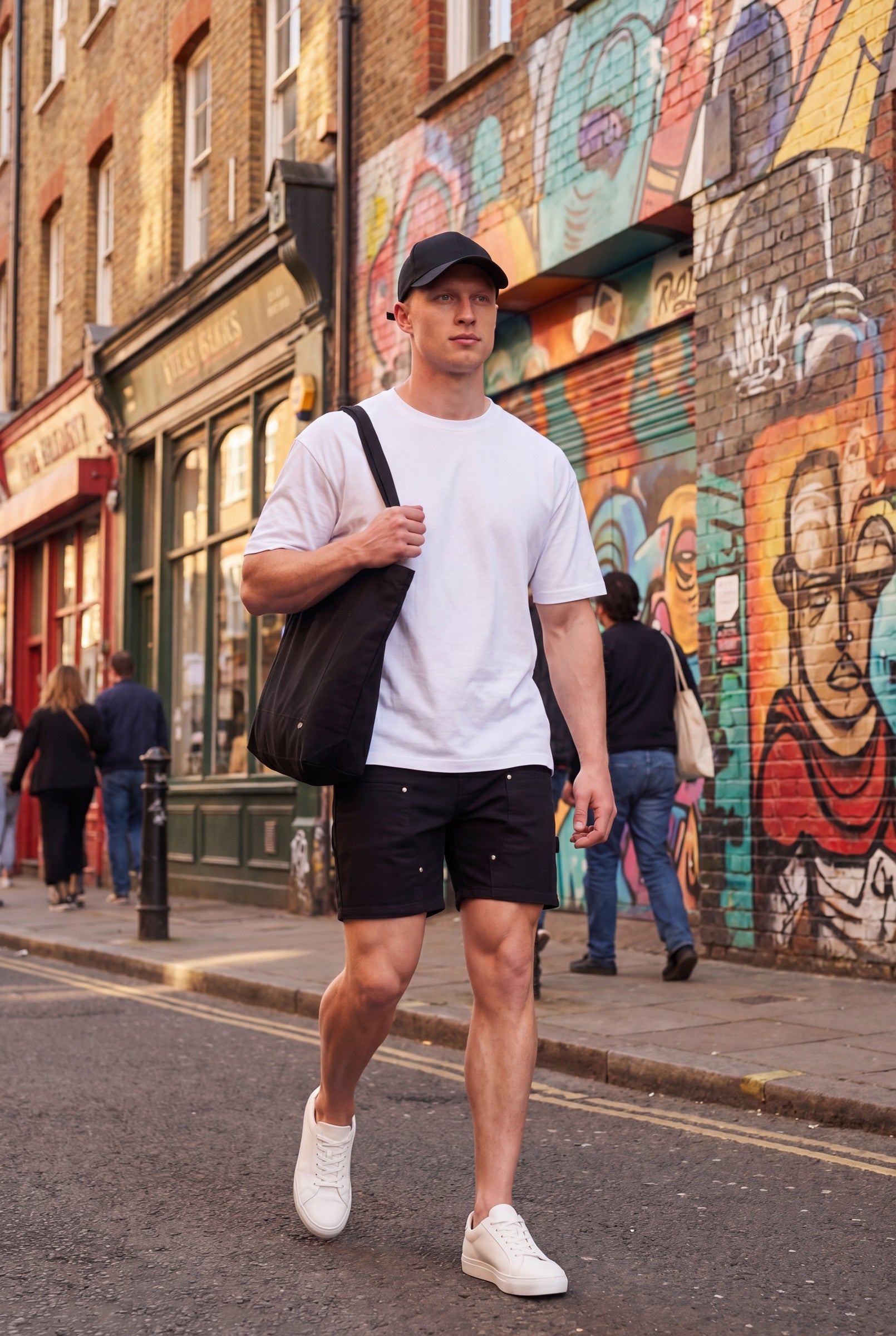 Men's Carpenter Denim Shorts | Blackstone London