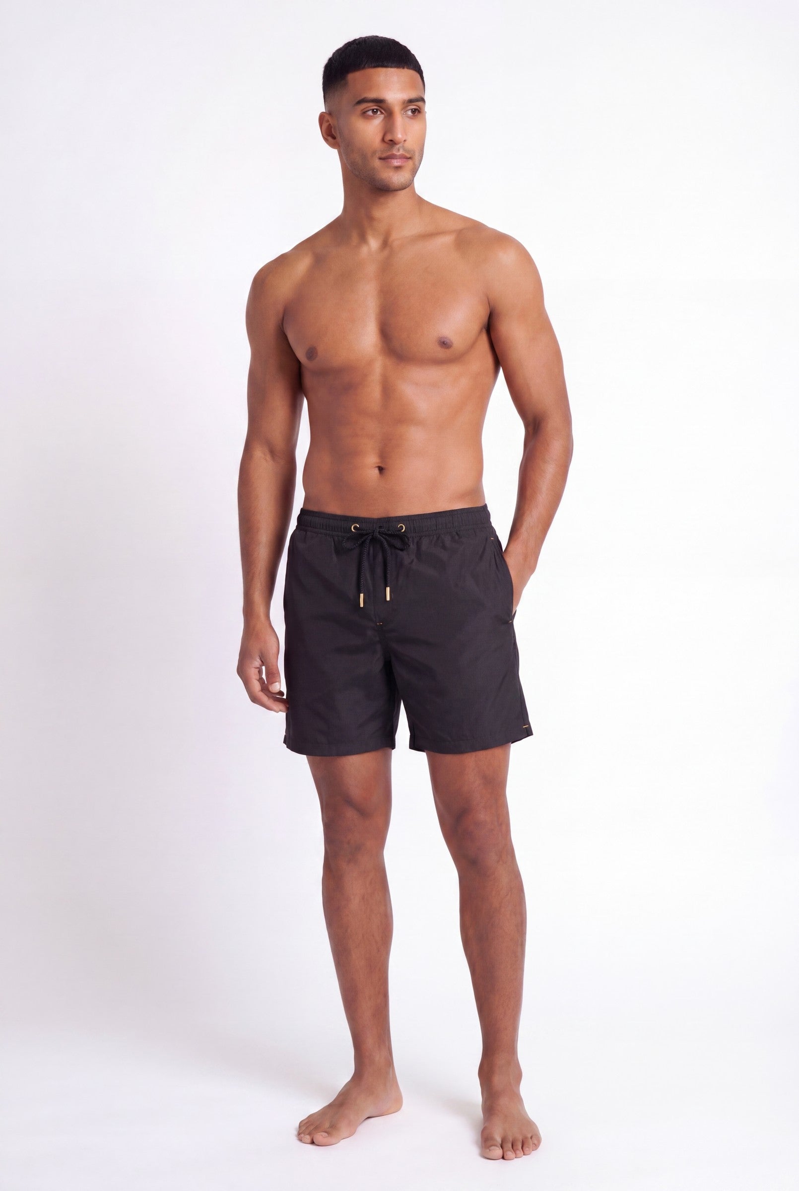 Men's Drawcord Swim Shorts | Blackstone London