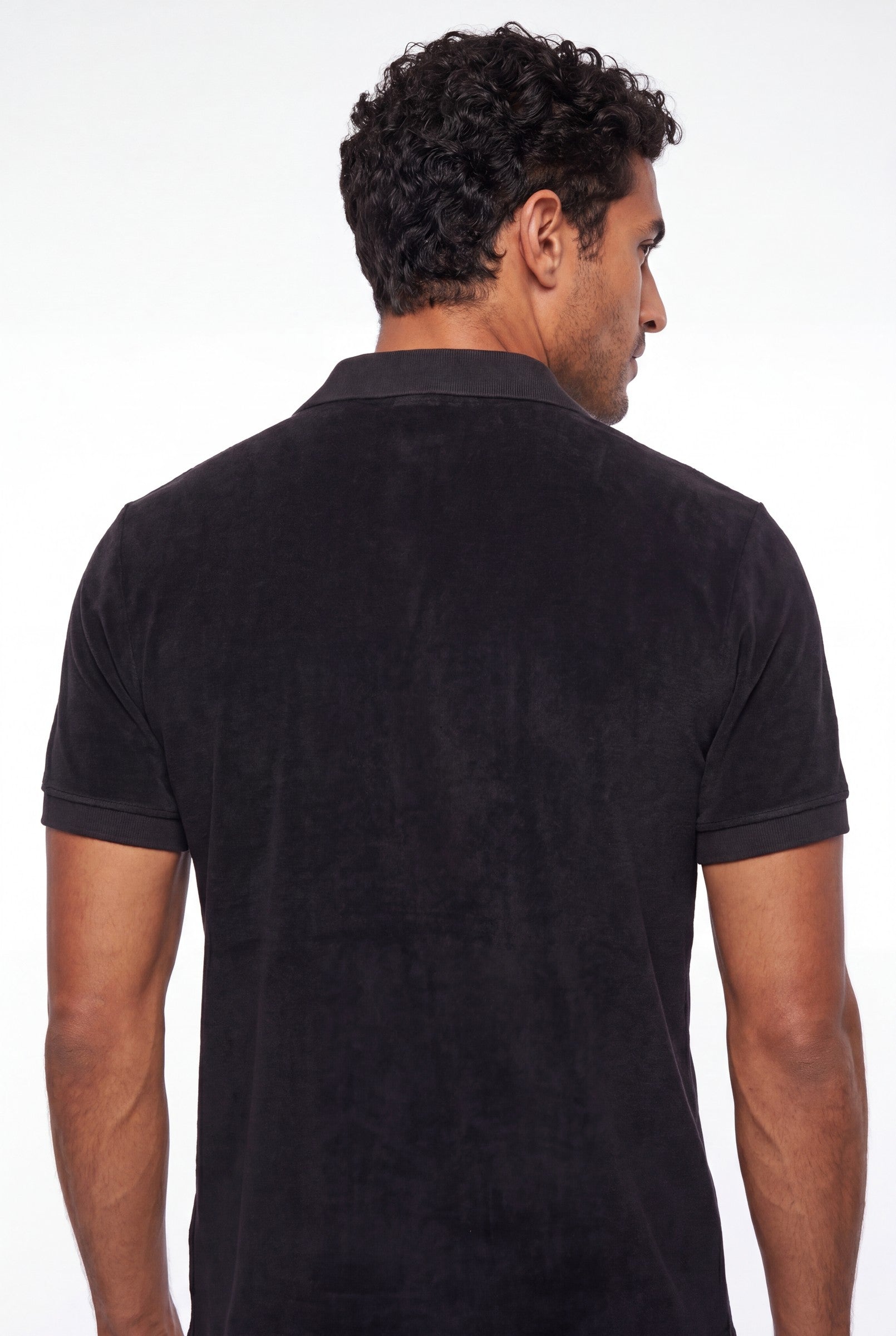 Men's Towelling Polo Shirt | Blackstone London