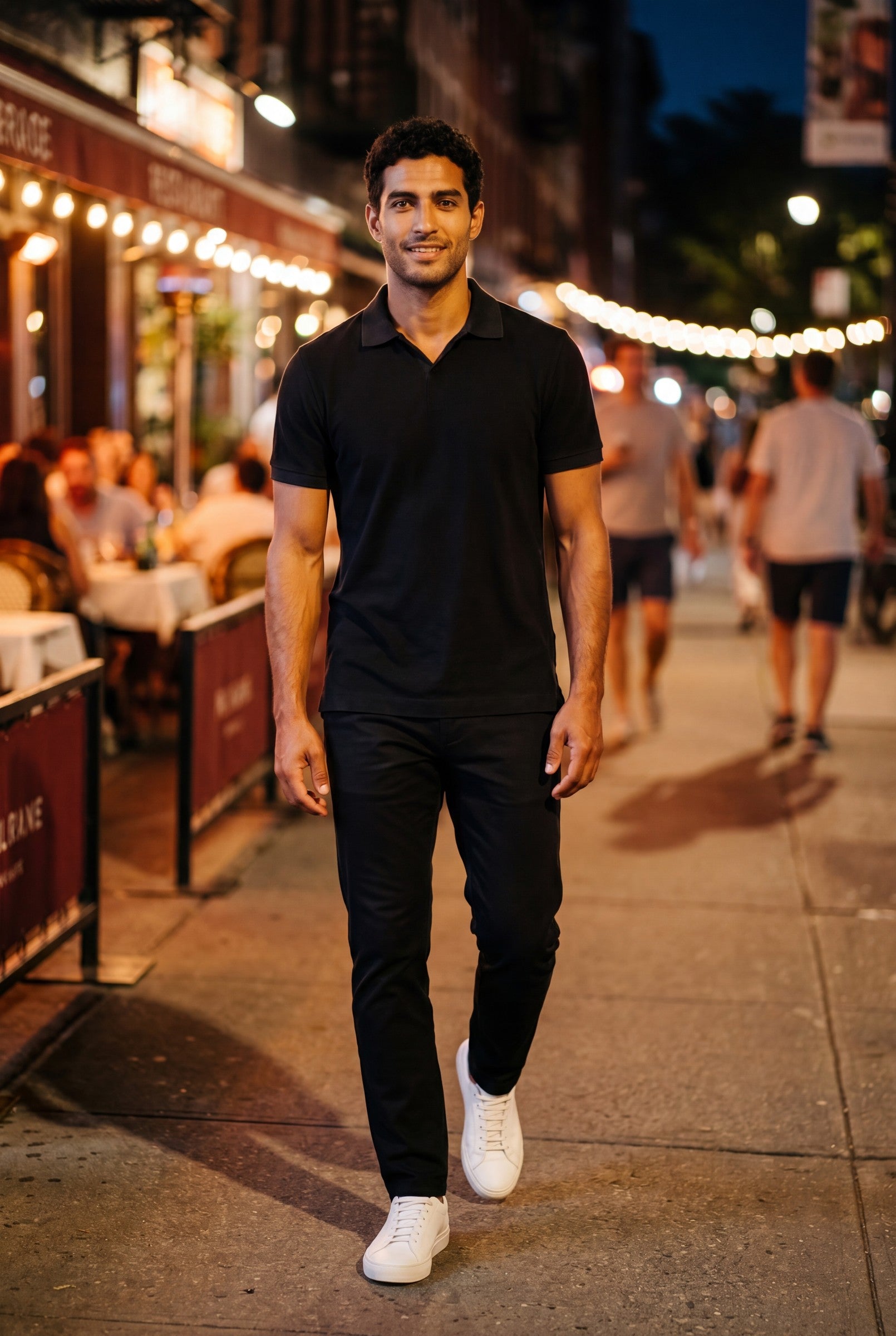 Men's Towelling Polo Shirt | Blackstone London