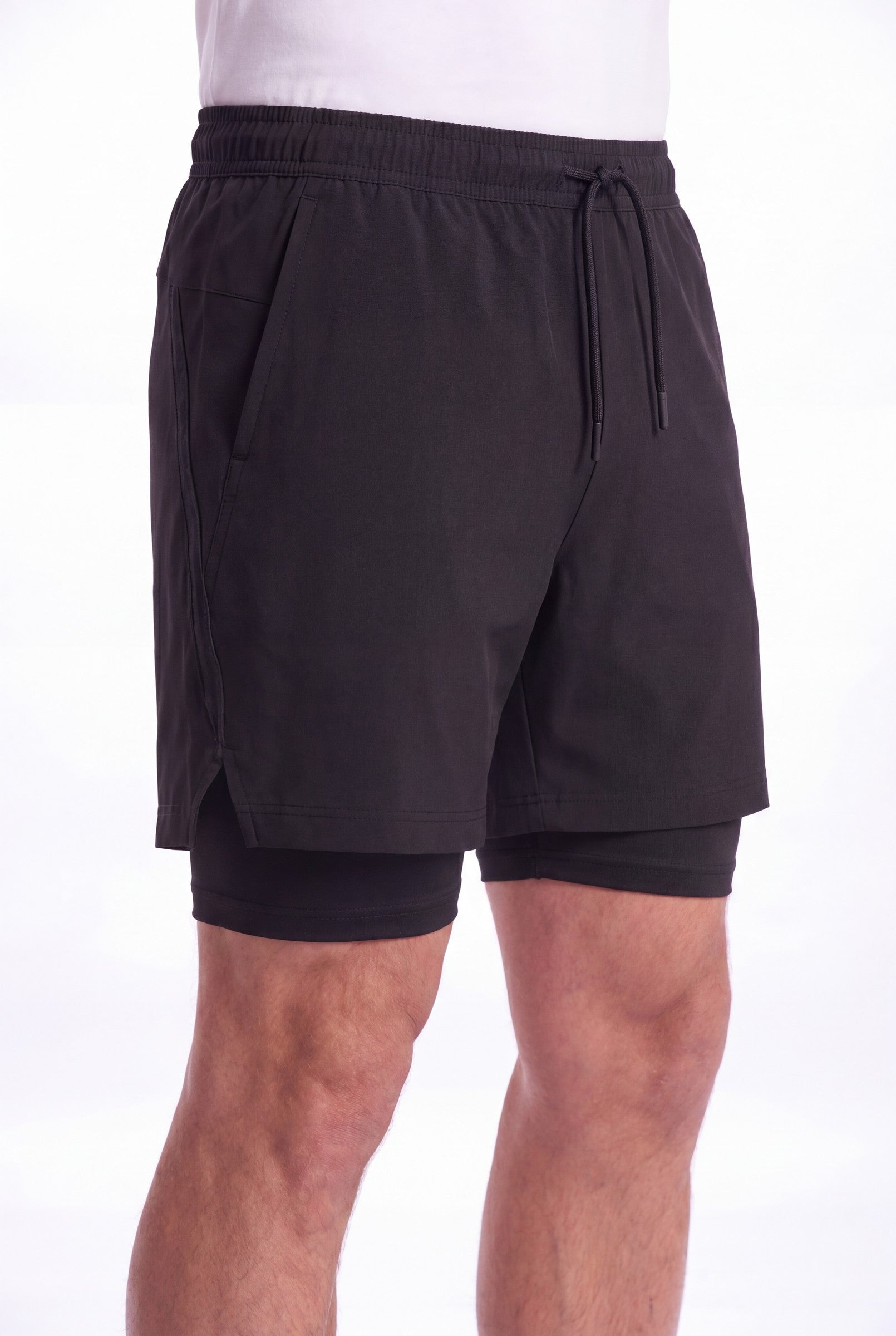 Men's 2-in-1 Training Shorts | Blackstone London