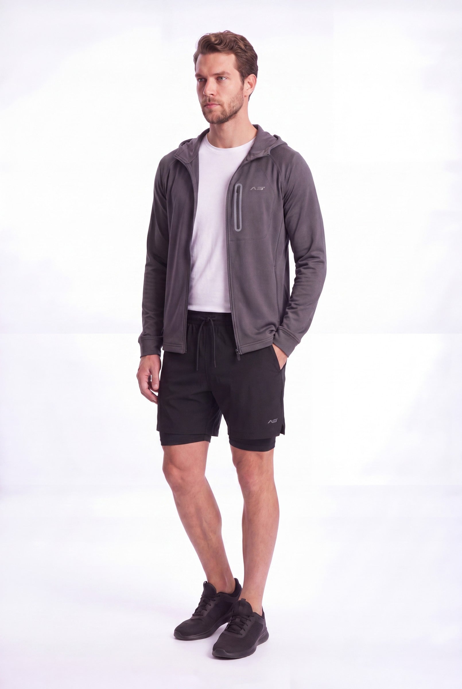 Men's 2-in-1 Training Shorts | Blackstone London