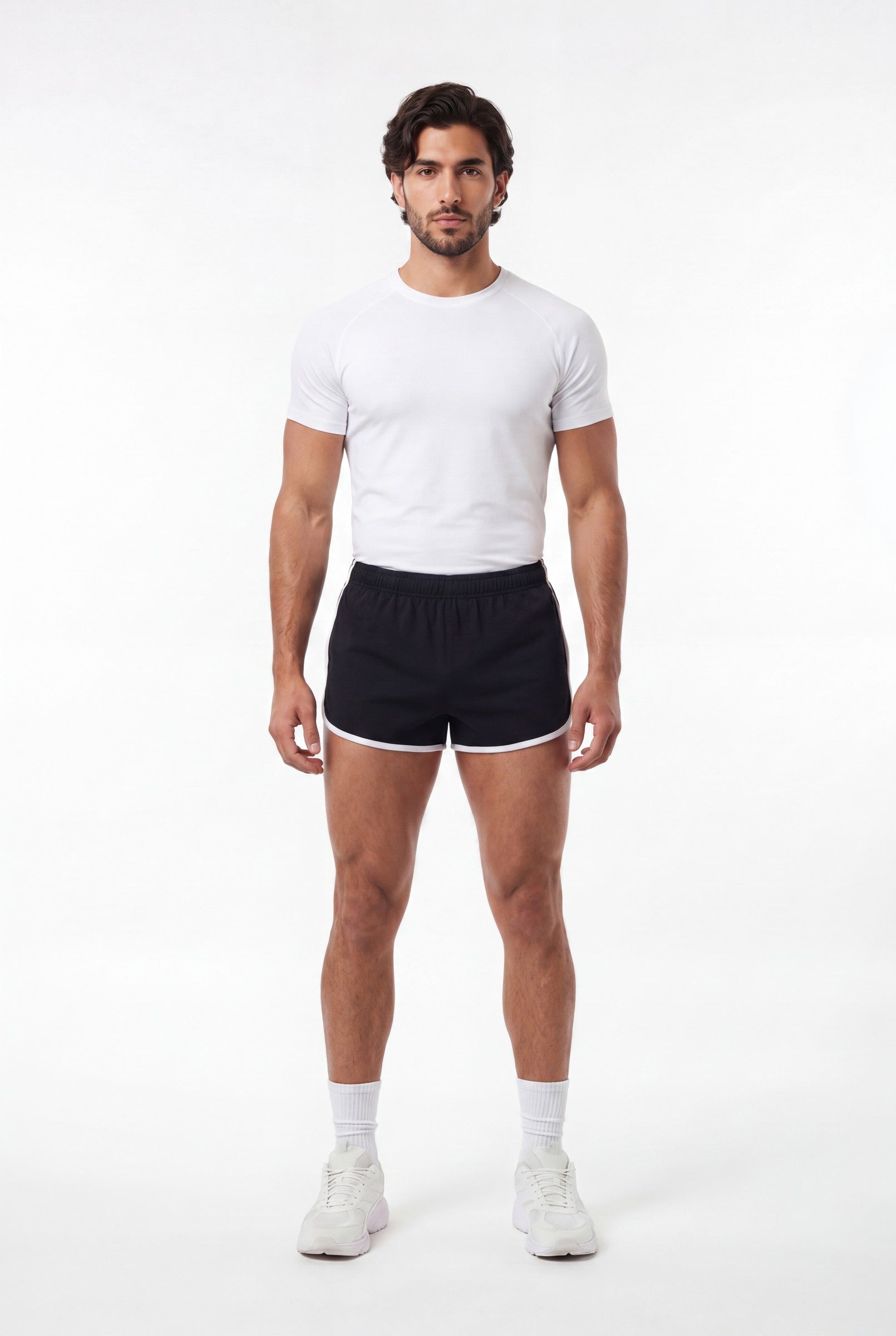 Men's Retro Running Shorts | Blackstone London
