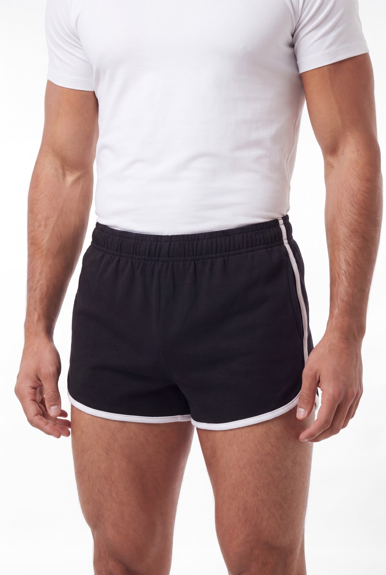 Men's Retro Running Shorts | Blackstone London