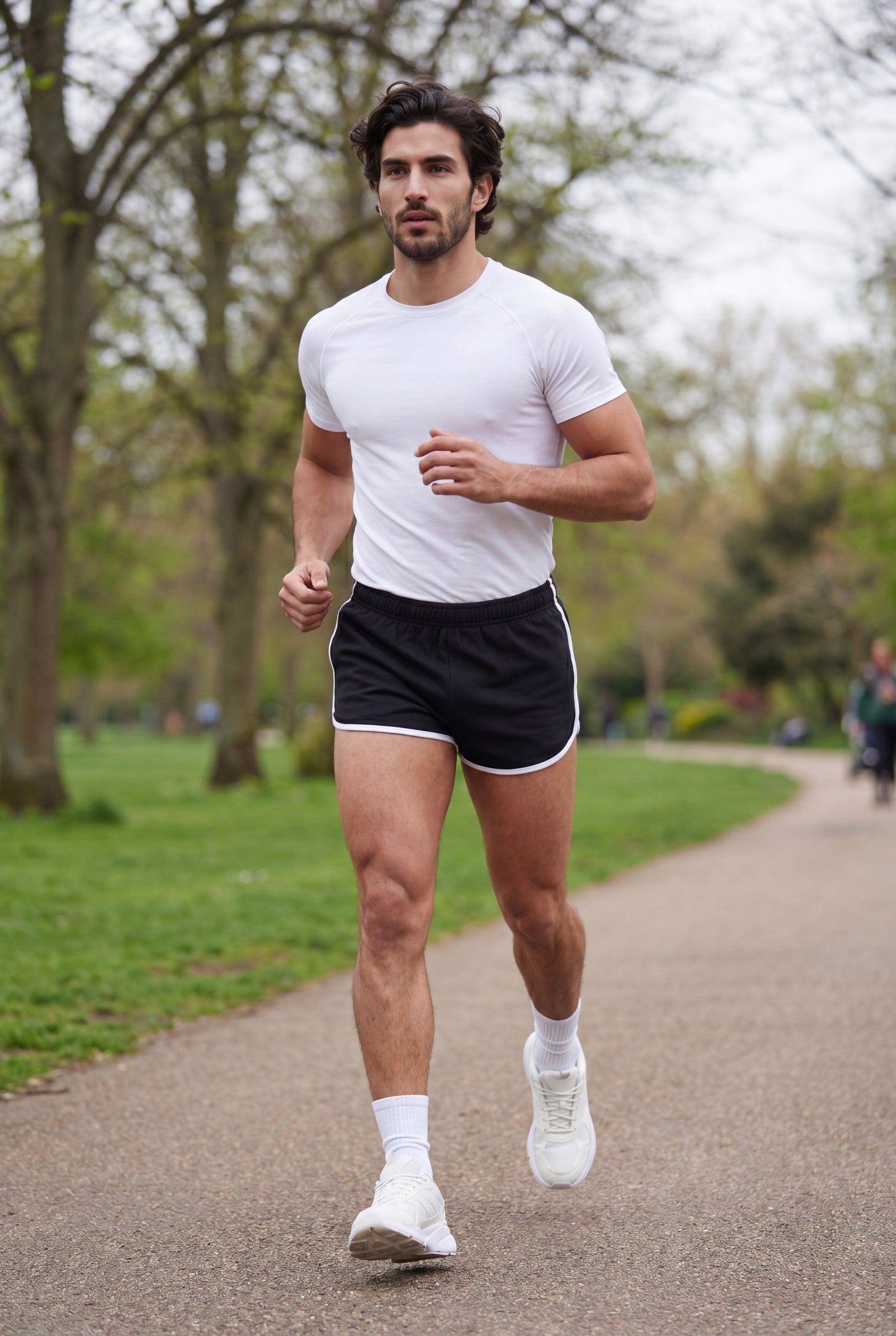 Men's Retro Running Shorts | Blackstone London