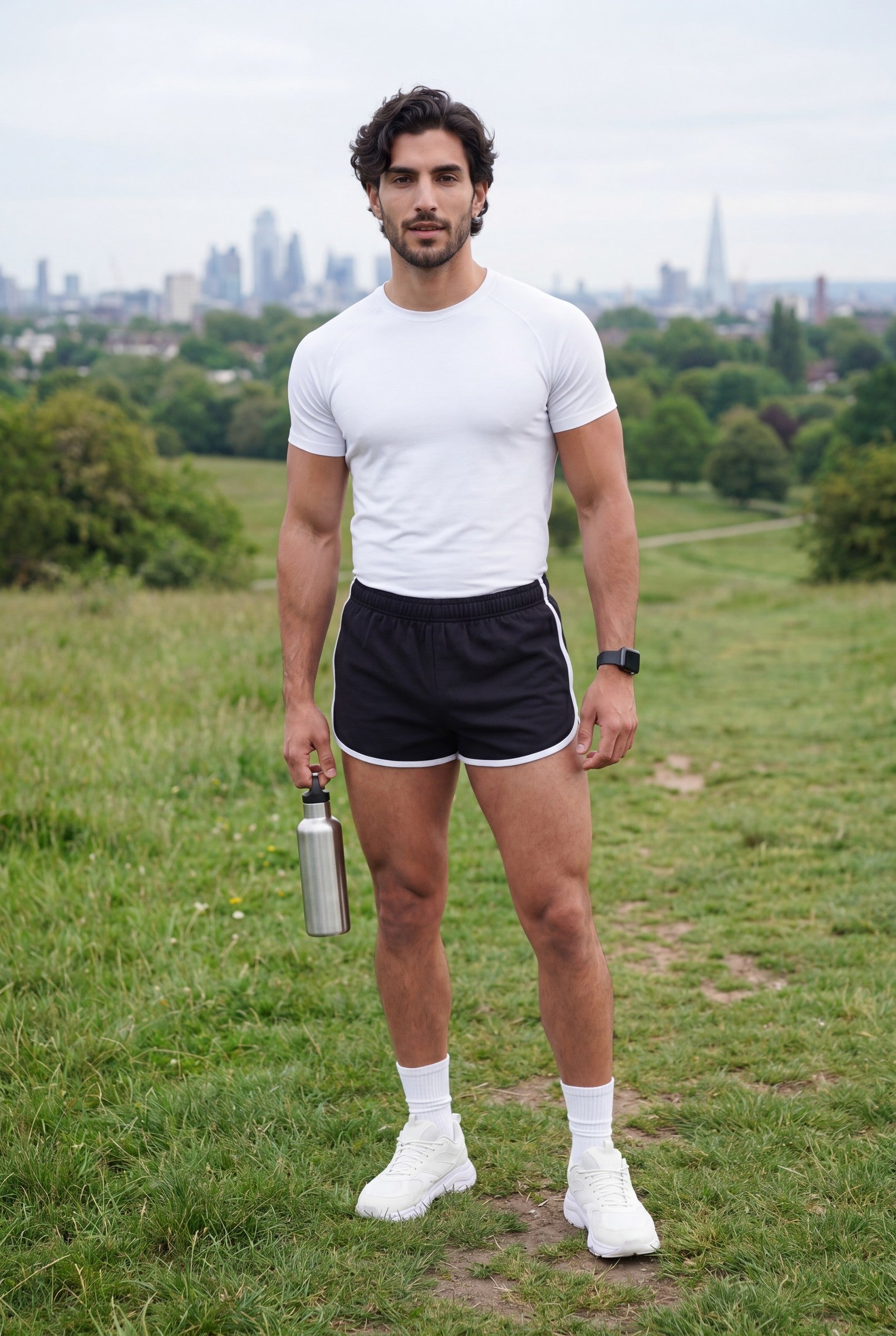 Men's Retro Running Shorts | Blackstone London
