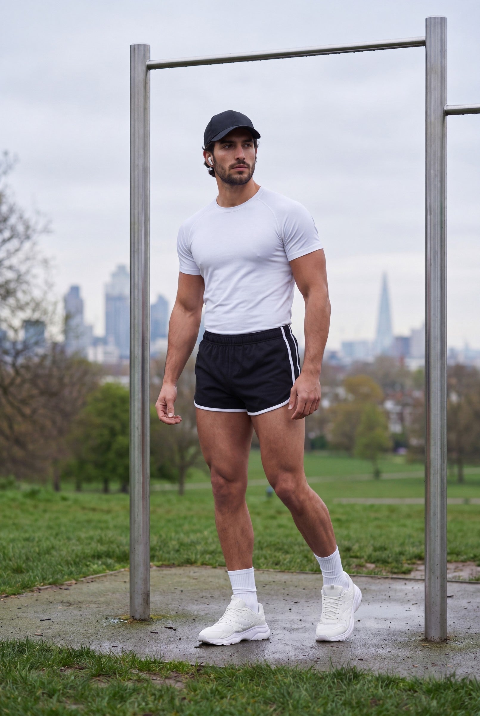 Men's Retro Running Shorts | Blackstone London