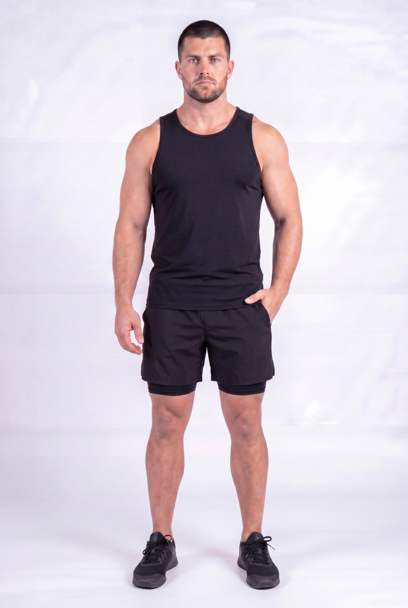 Men's Vault 2-in-1 Athletic Shorts | Blackstone London