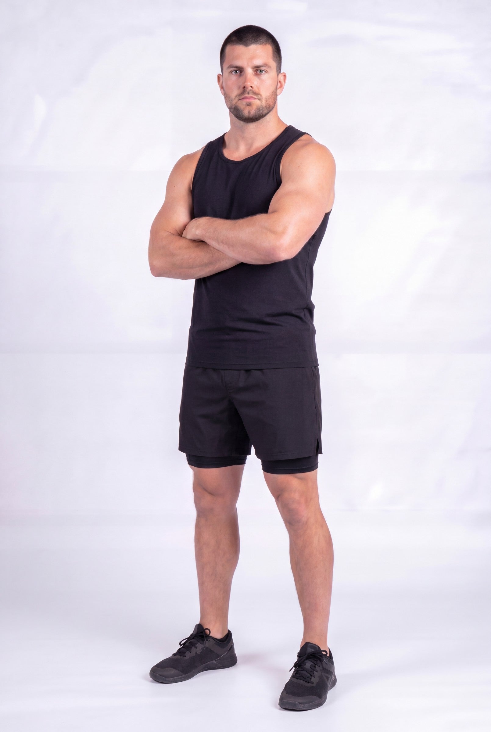 Men's Vault 2-in-1 Athletic Shorts | Blackstone London