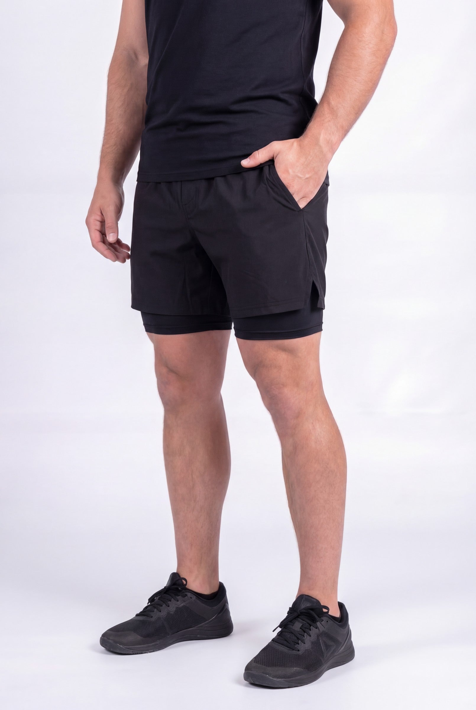 Men's Vault 2-in-1 Athletic Shorts | Blackstone London