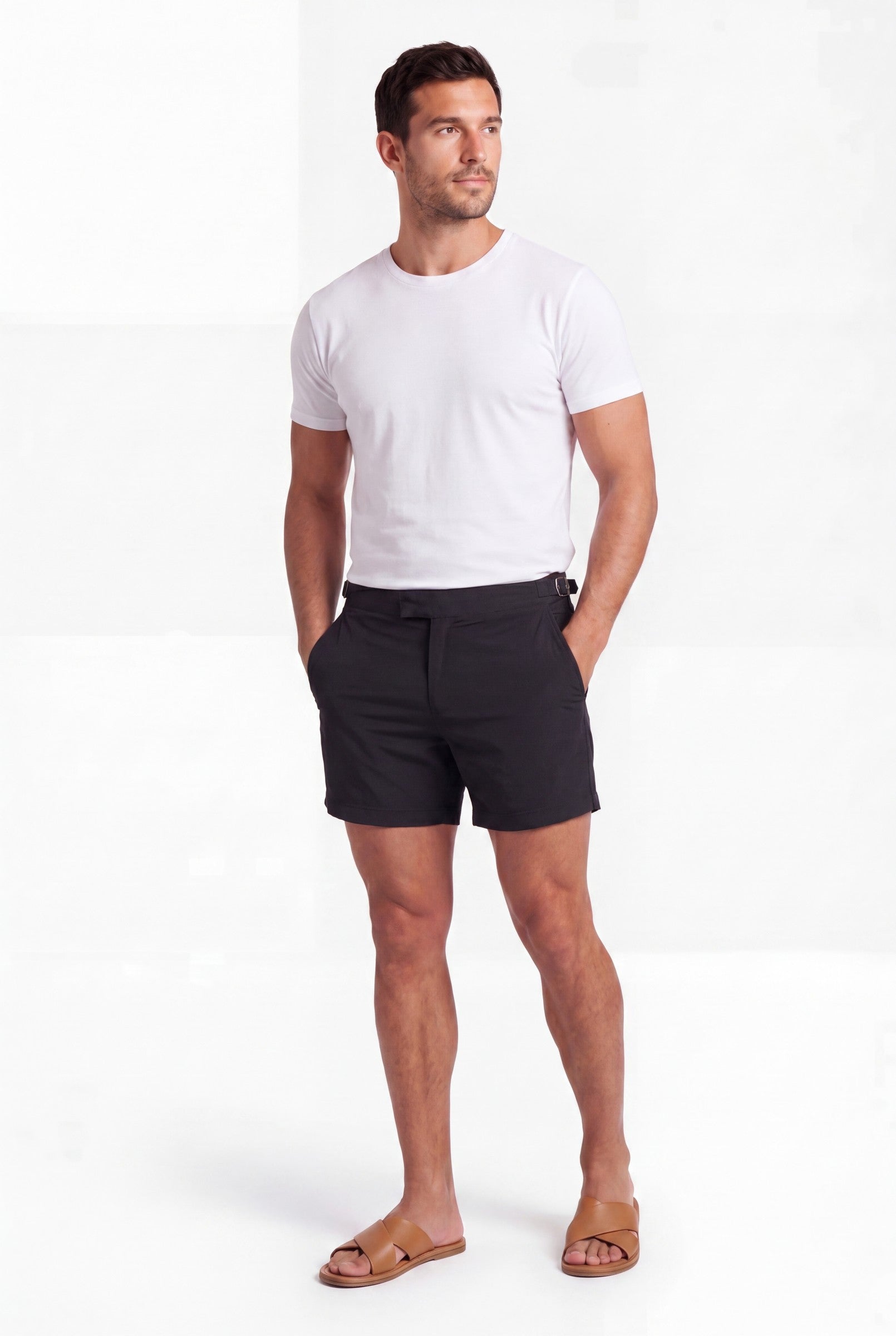 Men's Amalfi Tailored Swim Shorts | Blackstone London