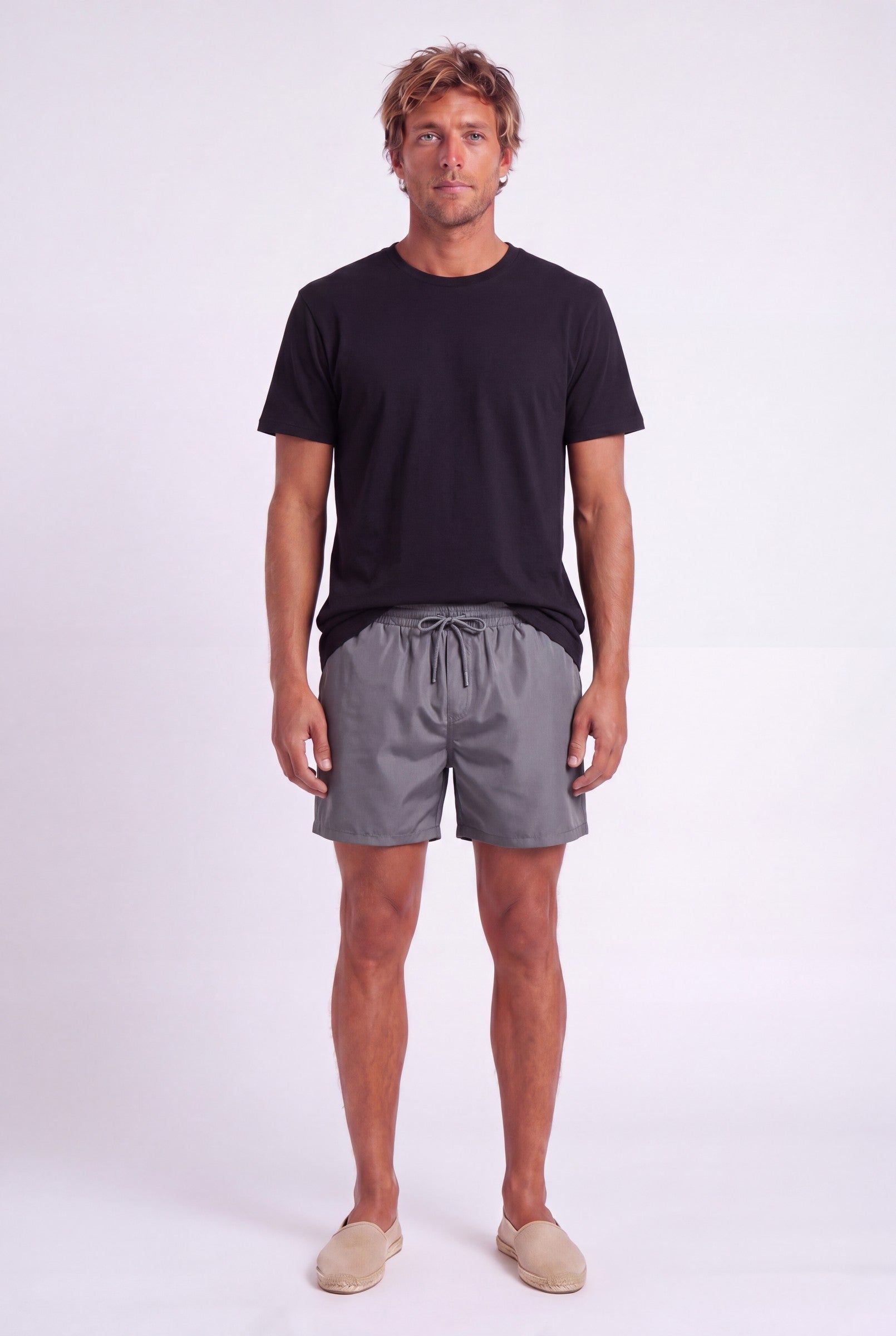 Men's Essential Drawstring Swim Shorts | Blackstone London