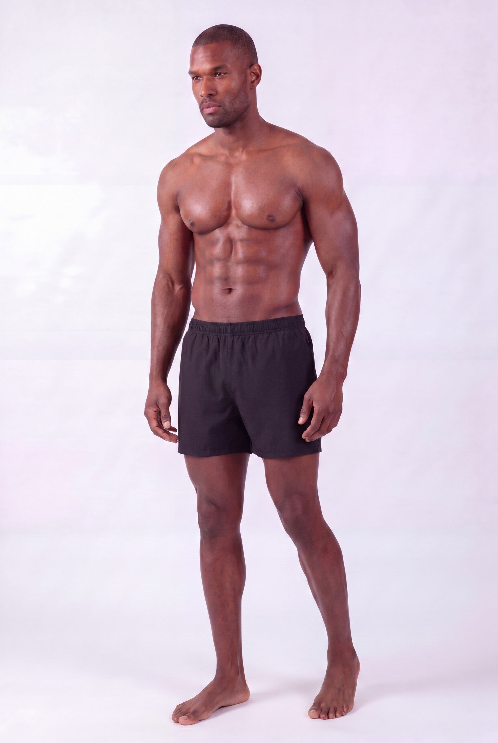 Men's Solid Resort Swim Shorts | Blackstone London