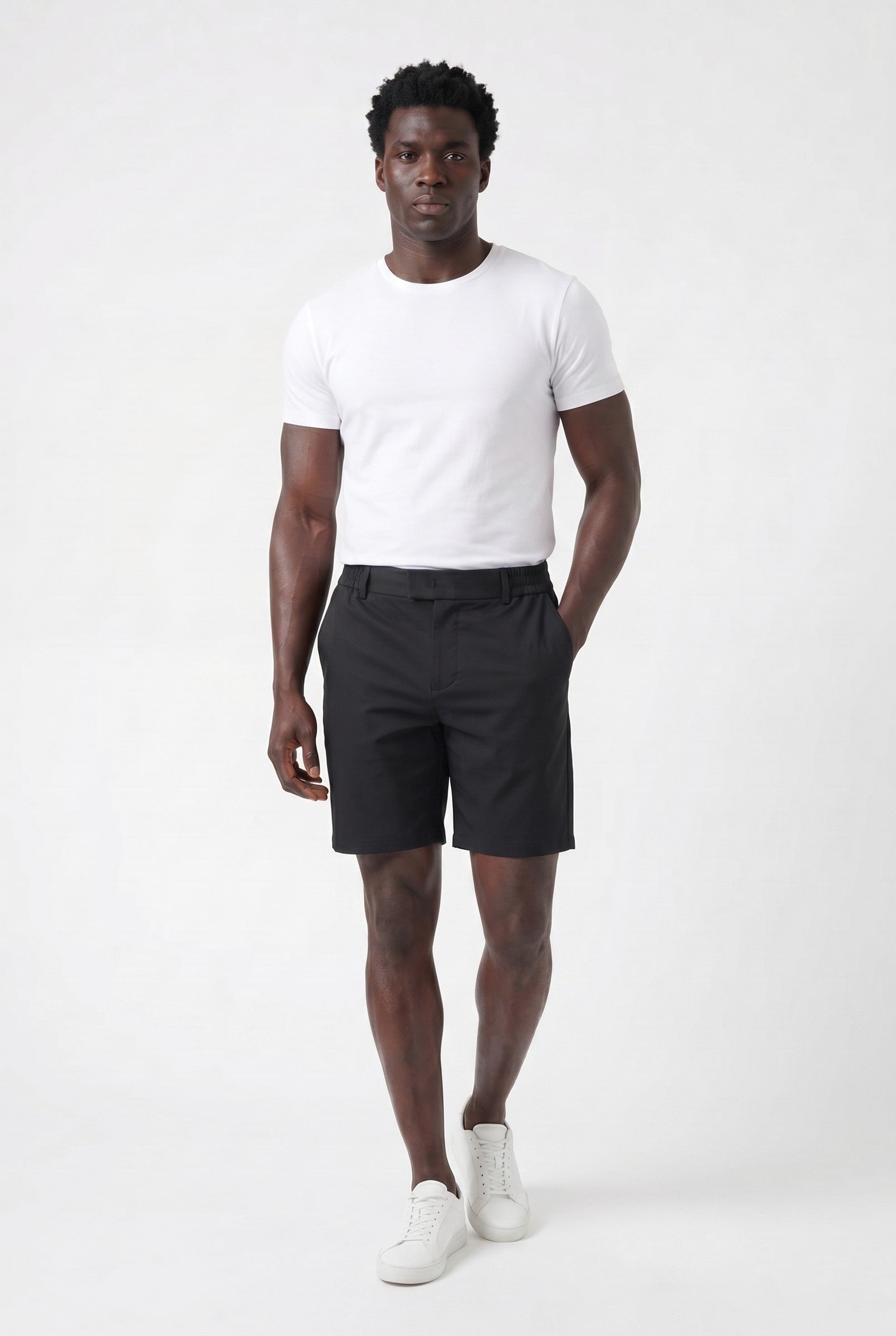 Men's Stretch Chino Short | Blackstone London