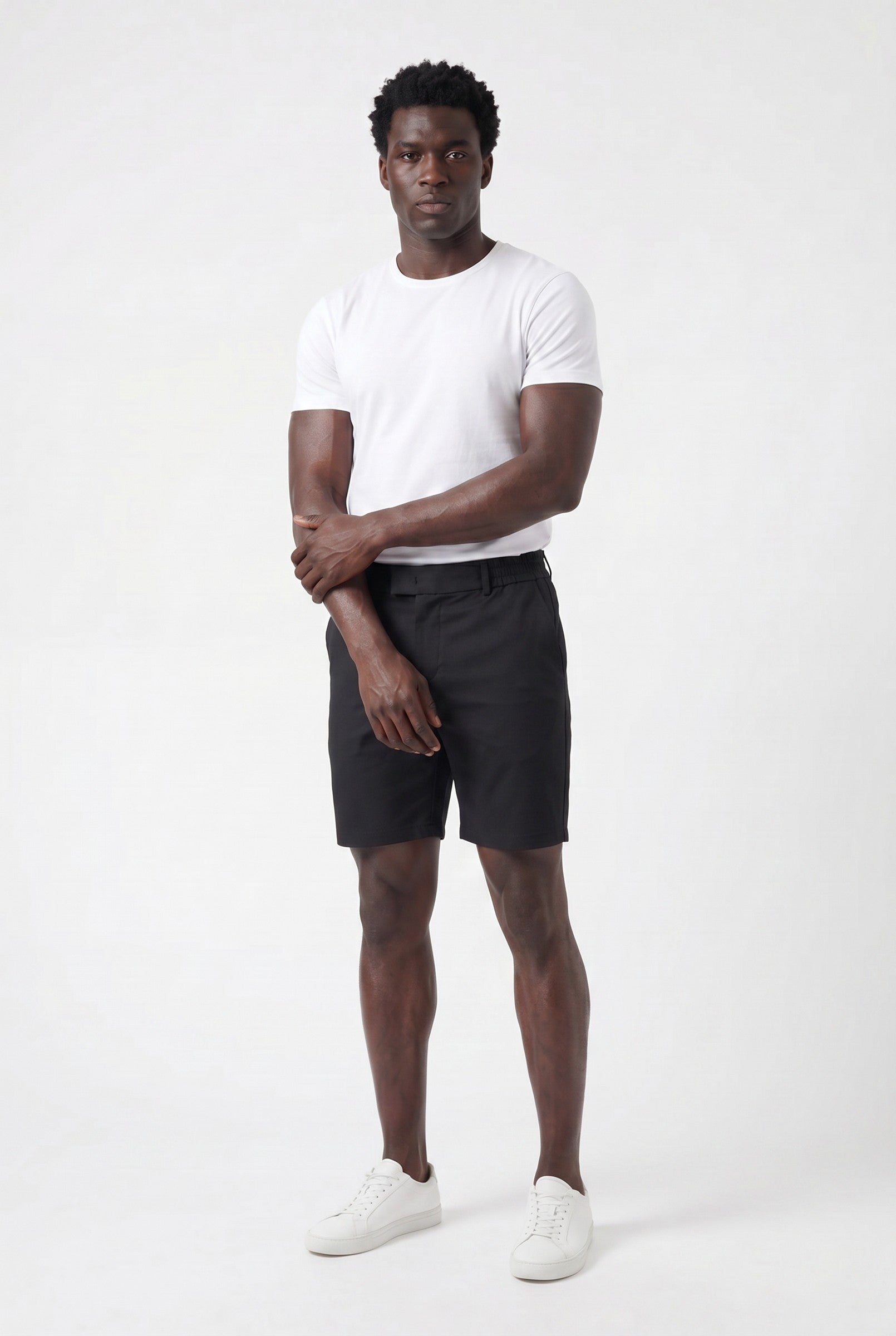Men's Stretch Chino Short | Blackstone London