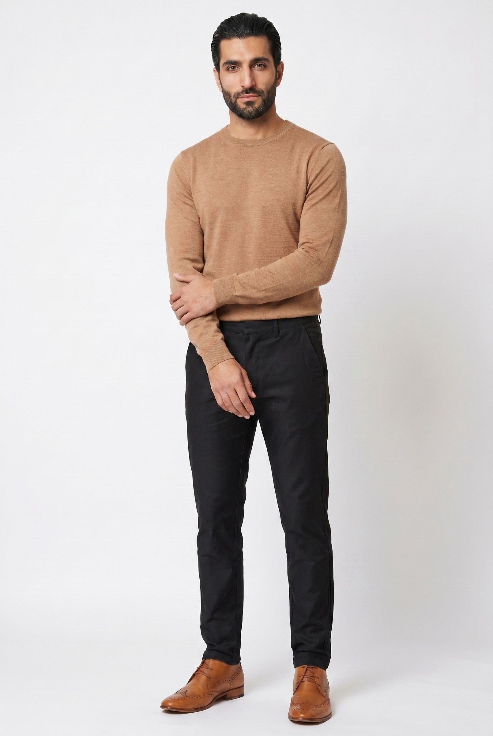 Men's Slim Tailored Chinos | Blackstone London
