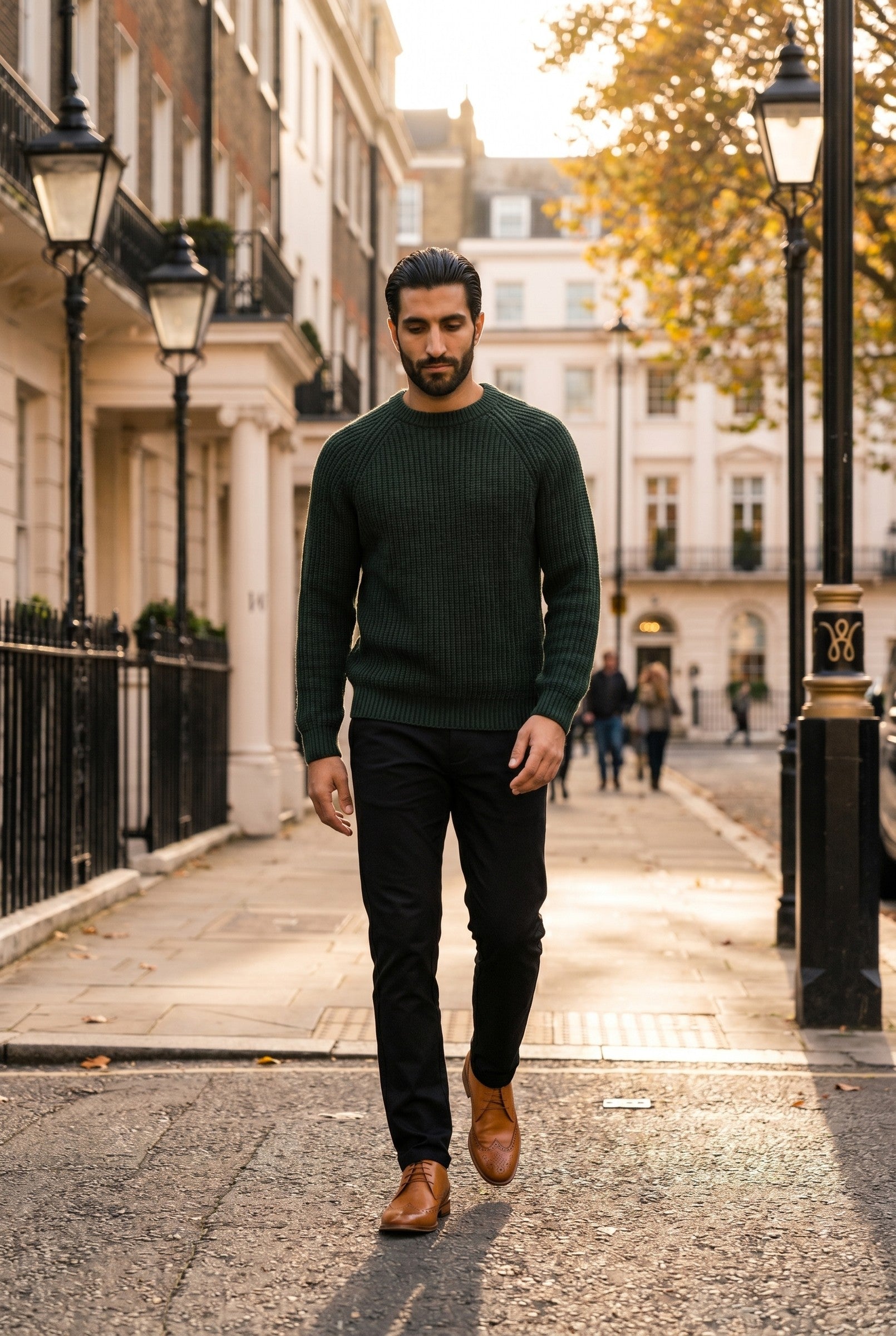 Men's Slim Tailored Chinos | Blackstone London