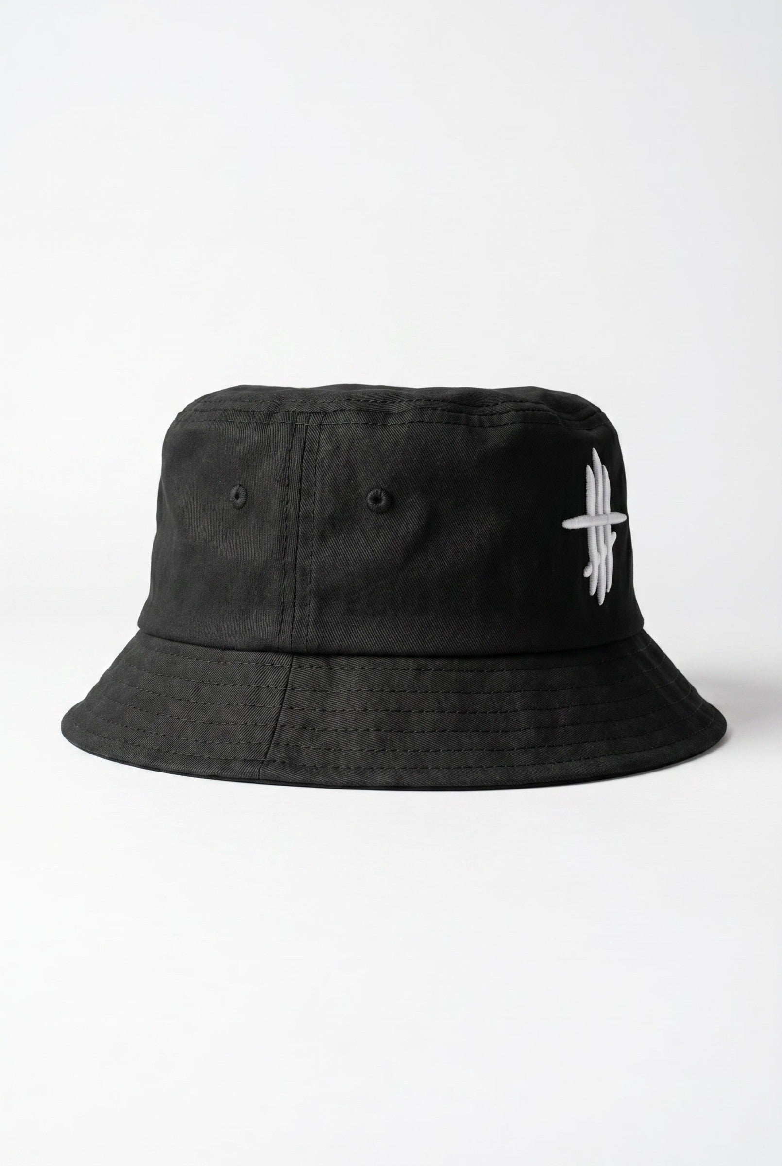 Men's Crossed Lines Bucket Hat | Blackstone London