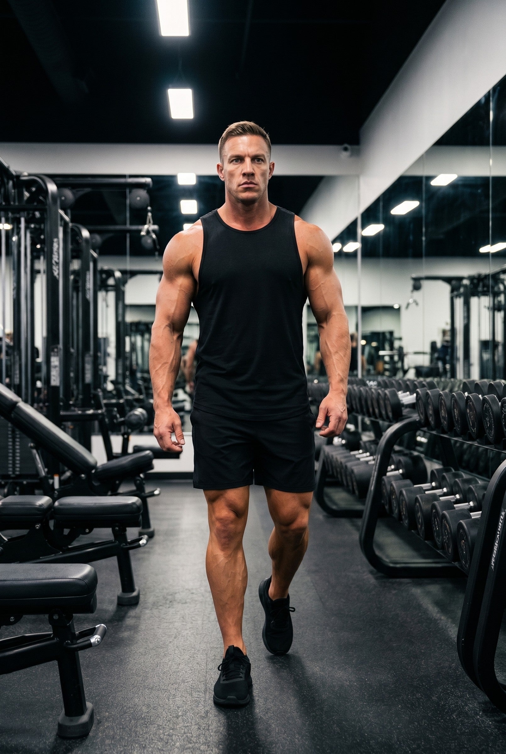 Men's Performance Muscle Tank | Blackstone London