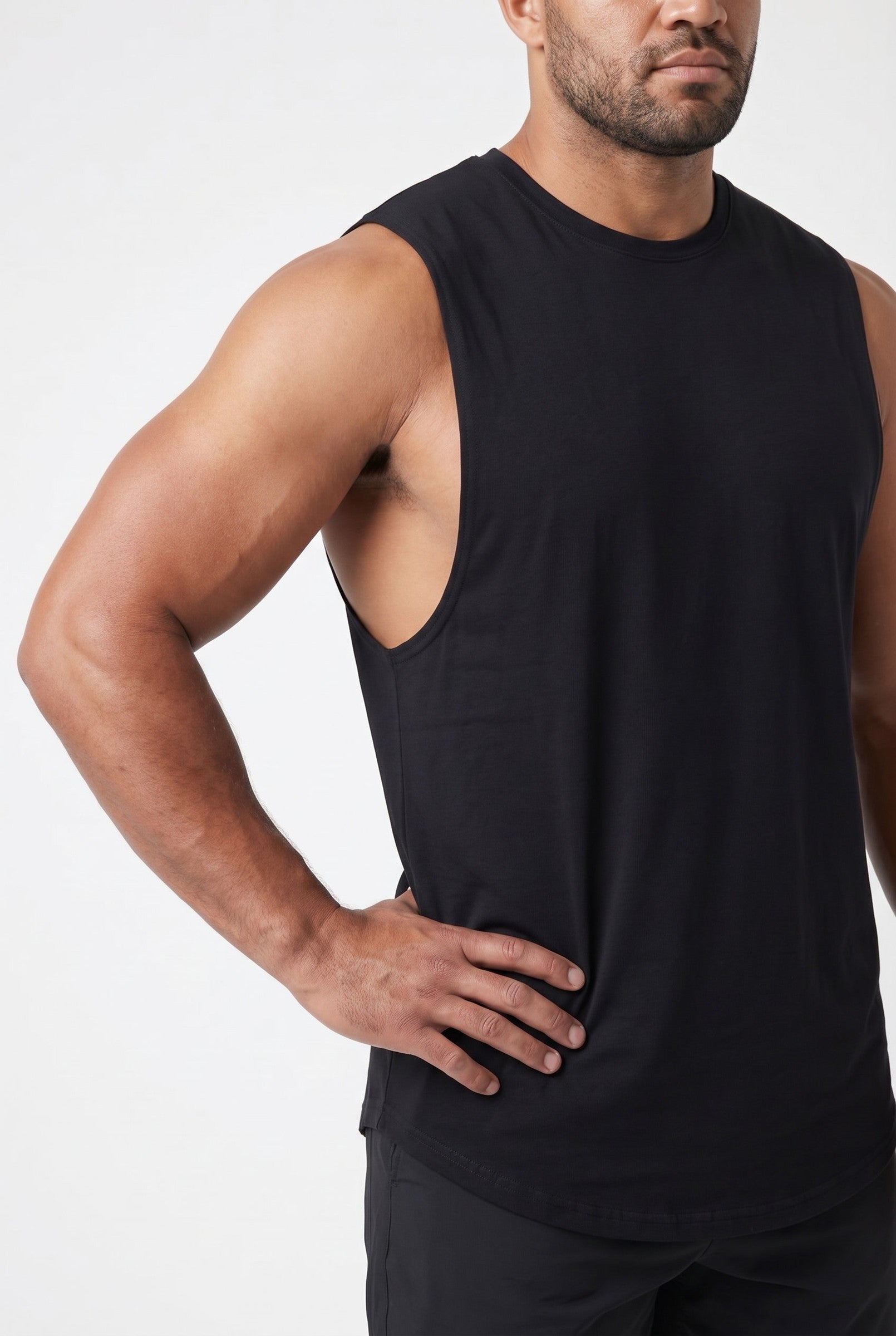 Men's Oversized Muscle Tank | Blackstone London