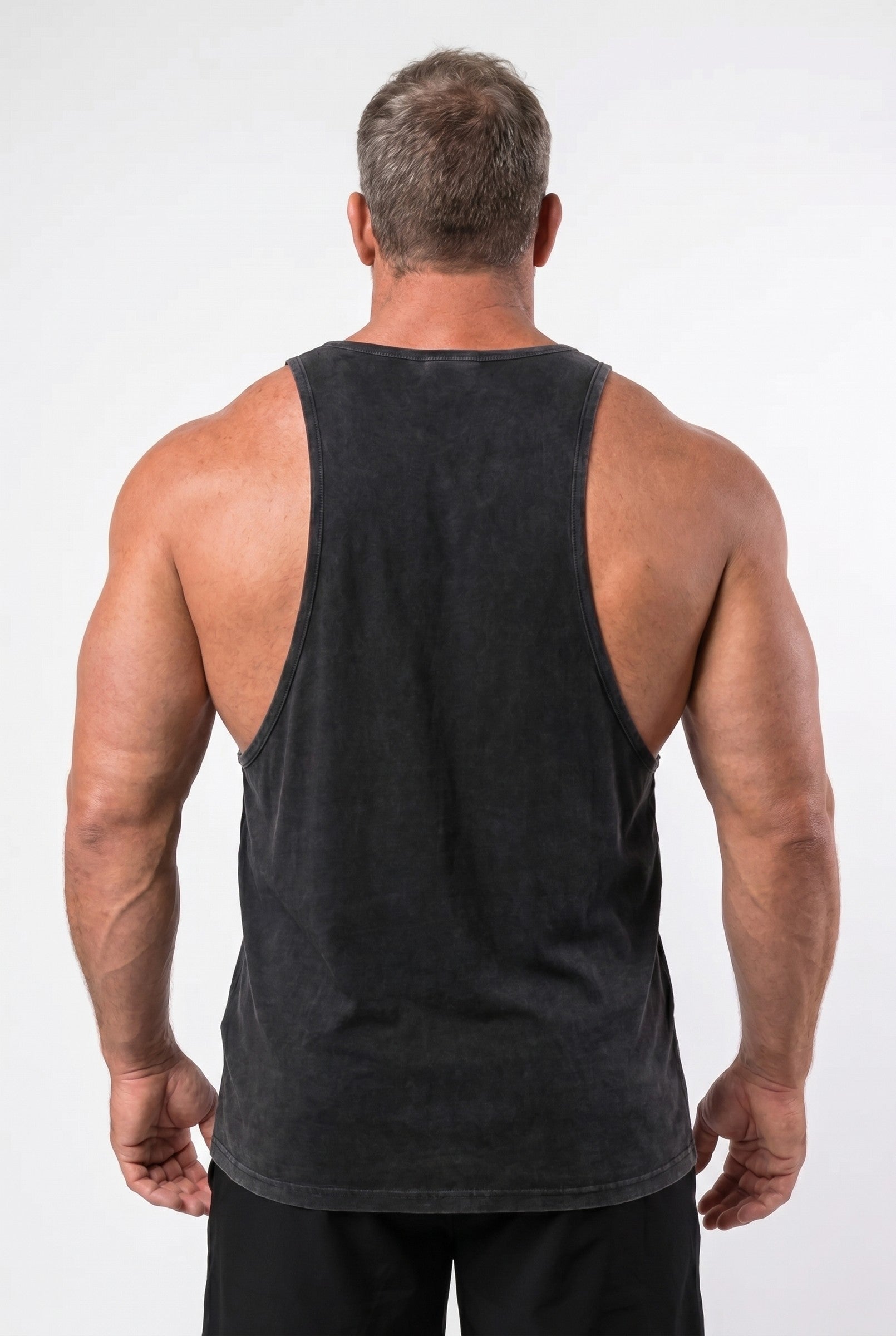 Men's Vintage Wash Singlet | Blackstone London