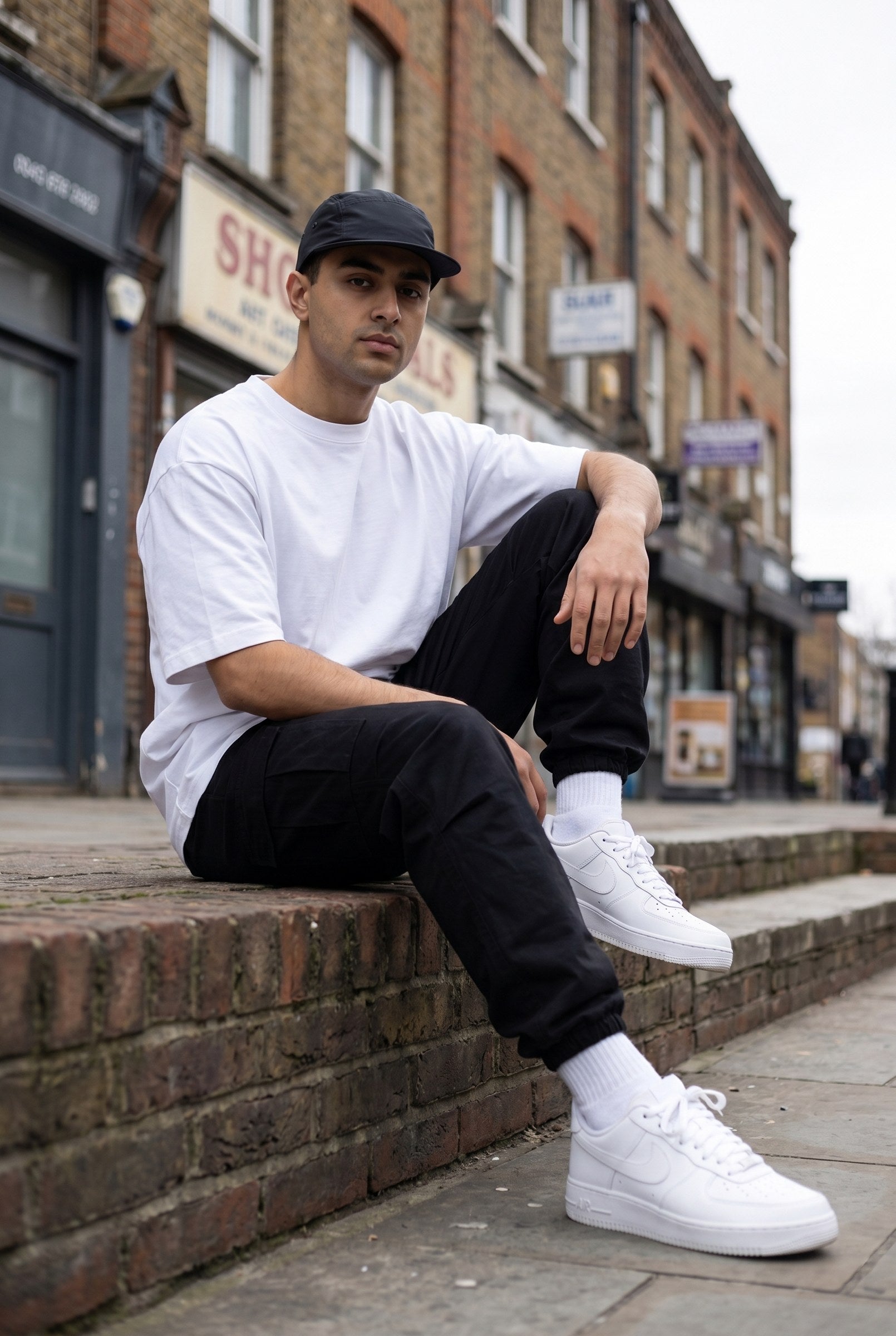 Men's Glare Technical 5-Panel Cap | Blackstone London